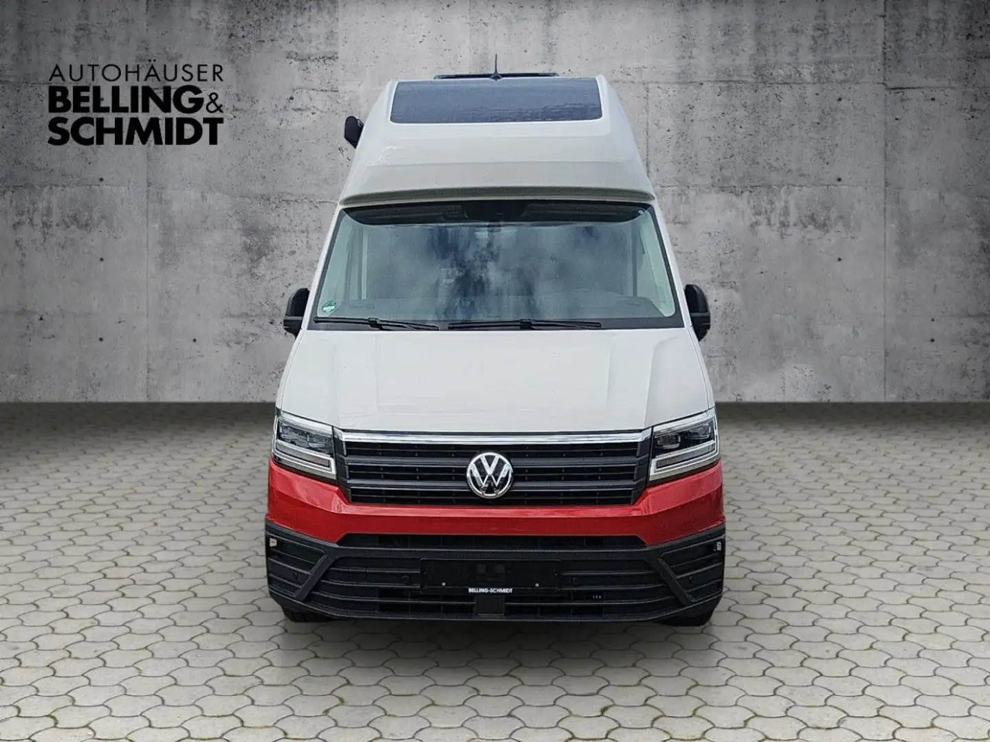 Volkswagen Crafter Grand California 600 Solar Kamera NP102 Rojo - 2