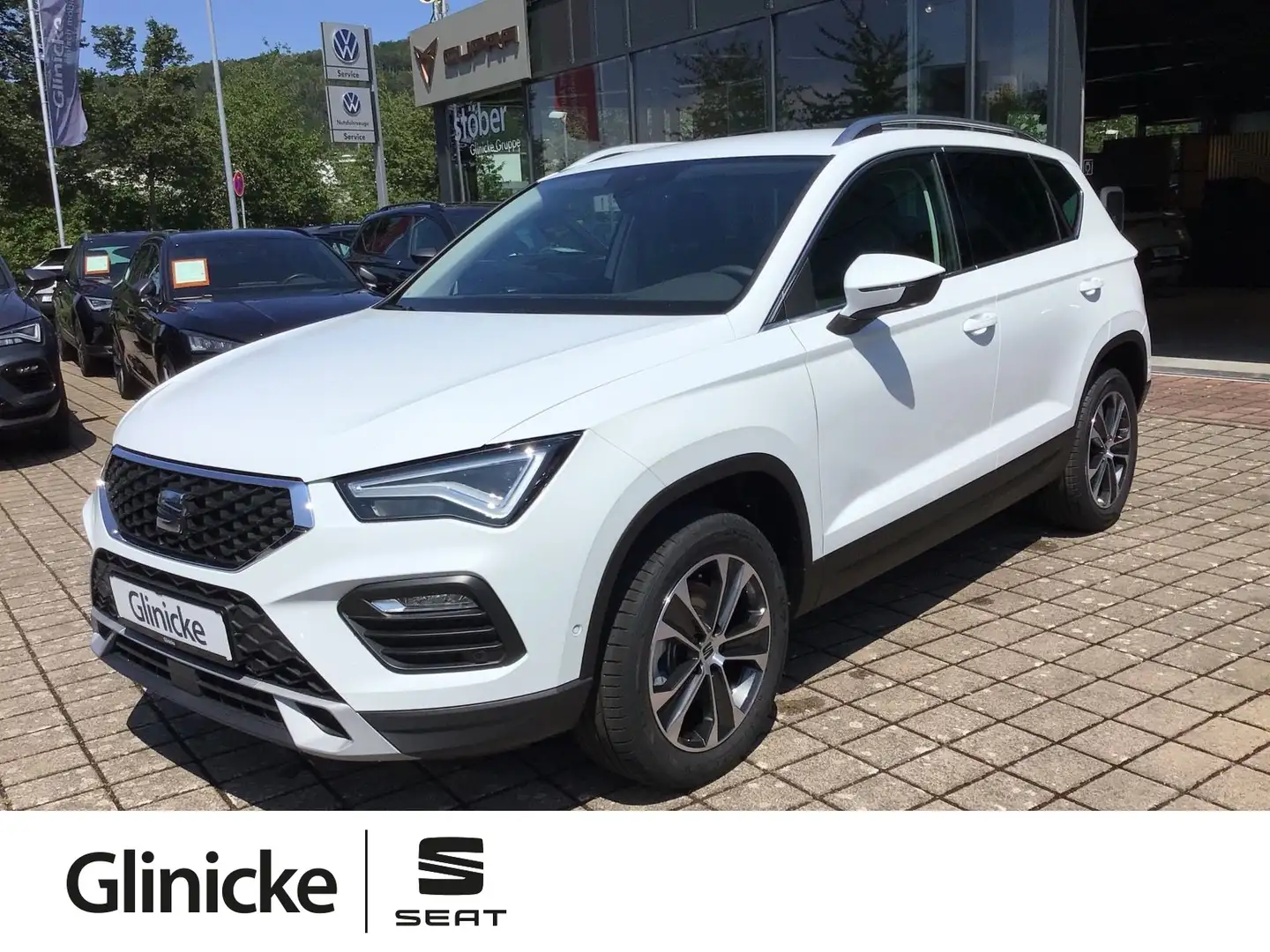 SEAT Ateca Style Edition 2.0 TDI AHK Navi Sitzhzg. Blanc - 1