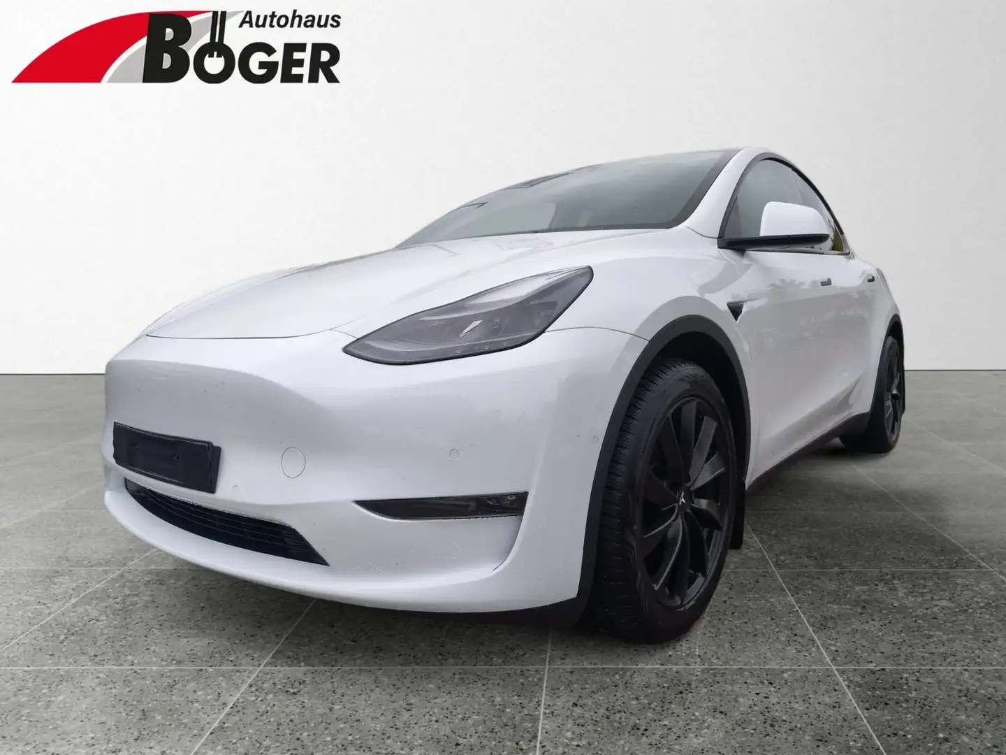 Tesla Model Y Long Range Dual AWD *8-Fach Bereifung Weiß - 1