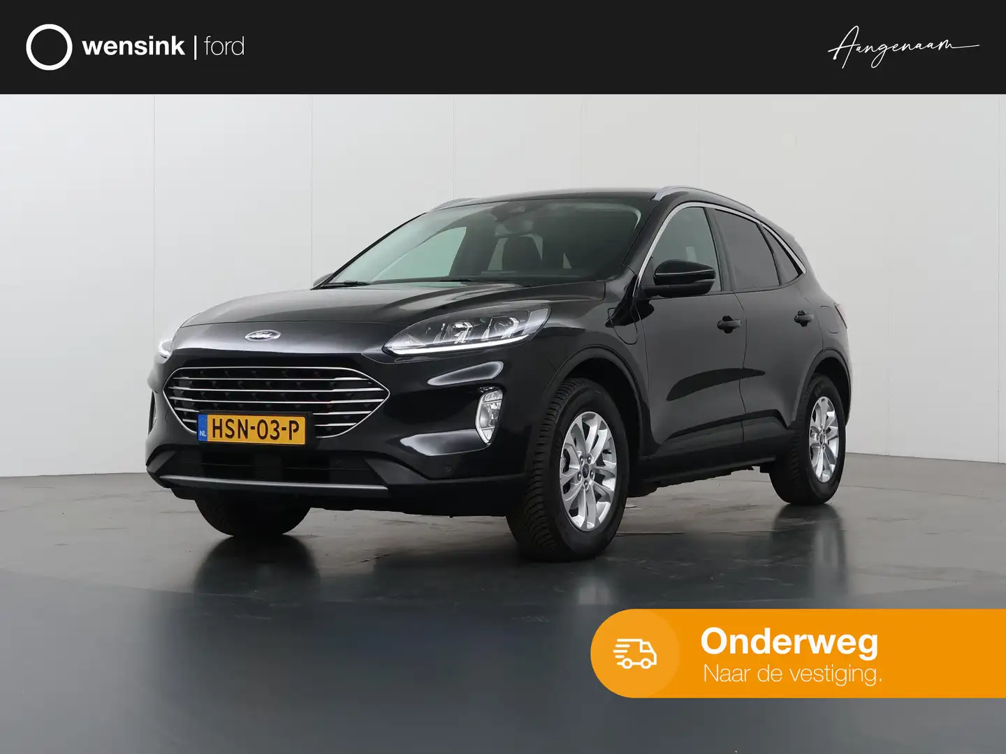 Ford Kuga 2.5 PHEV Titanium | Elekt. Trekhaak | Winterpack | Zwart - 1