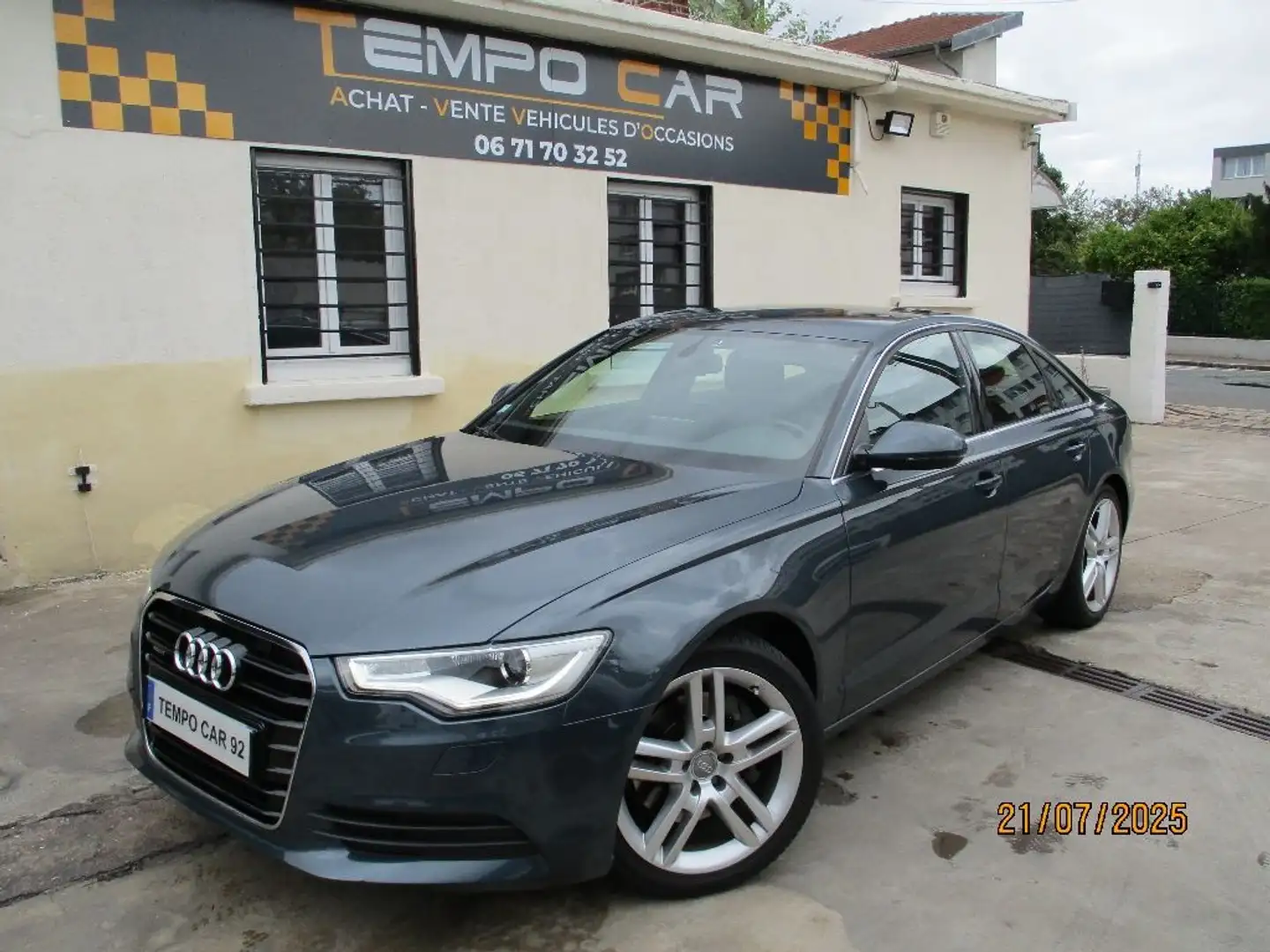 Audi A6 V6 3.0 TDI DPF 245 Quattro Avus S Tronic A Niebieski - 1