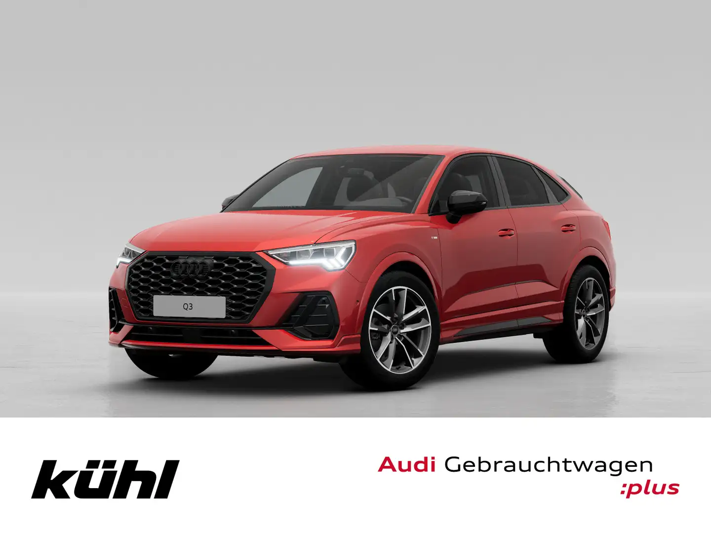 Audi Q3 35 TDI S tronic S line LED ACC Kess Rood - 1