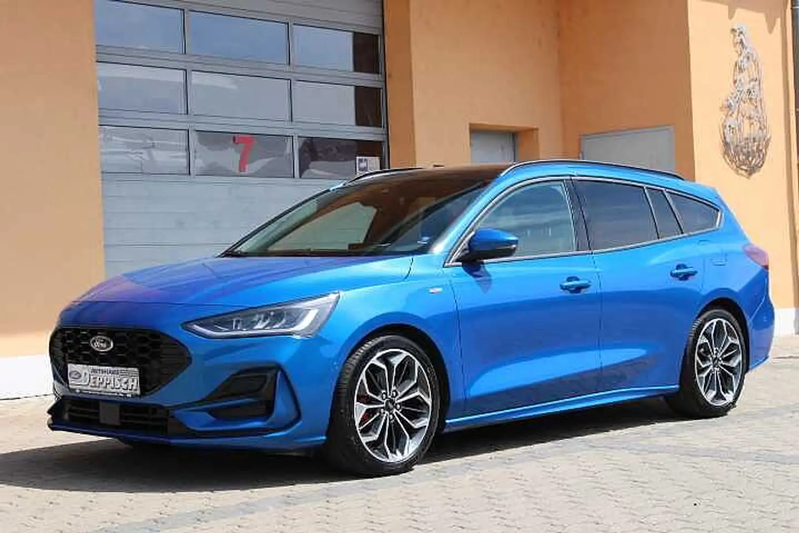 Ford Focus Turnier Diesel ST-LINE X 1.5 Automatik PANO LEDER Bleu - 1