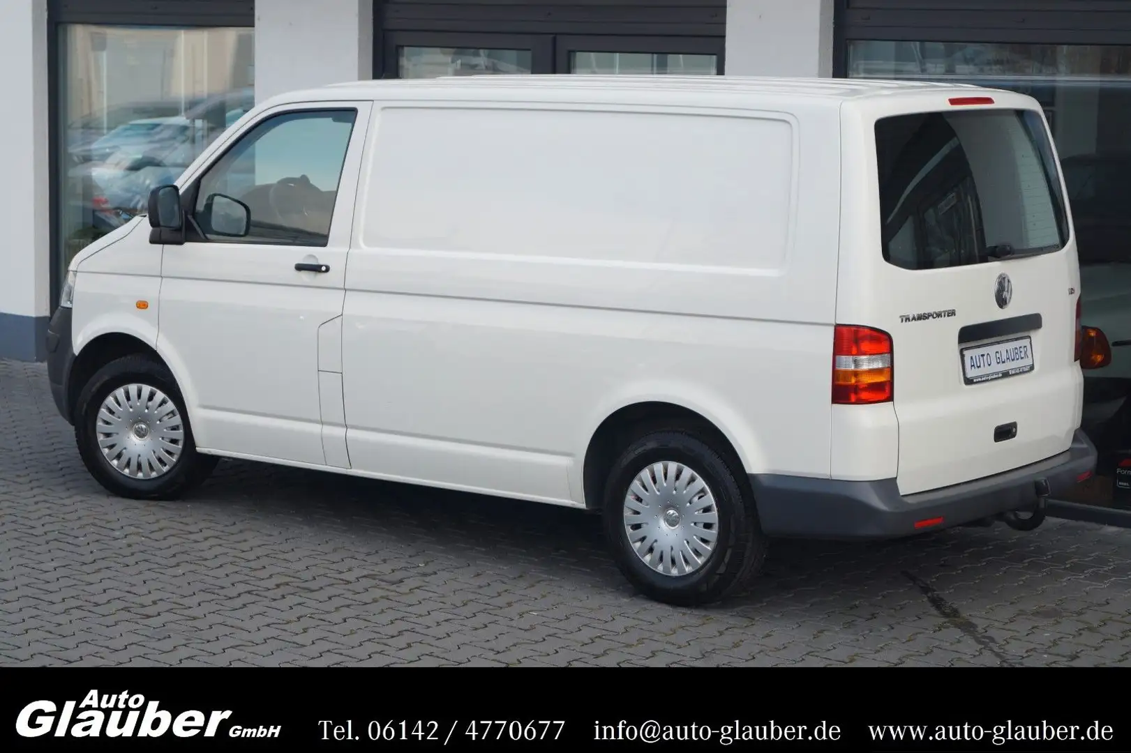 Volkswagen T5 Transporter T5 2.5 TDI Transporter/Kasten/Navi/Klima/1.Hand Blanco - 2