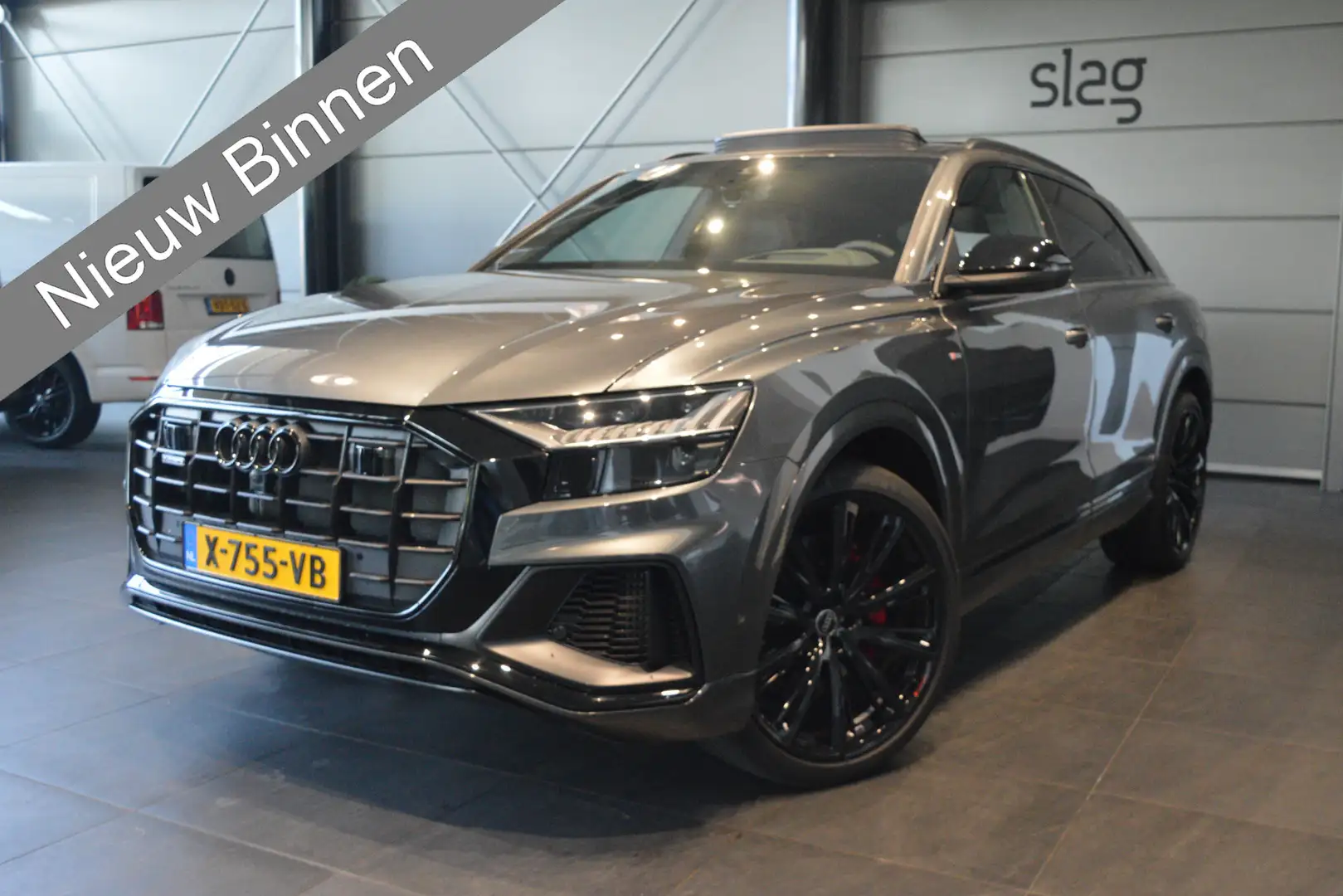 Audi Q8 60 TFSI e quattro Pro Line S Competition pano trek Grigio - 1