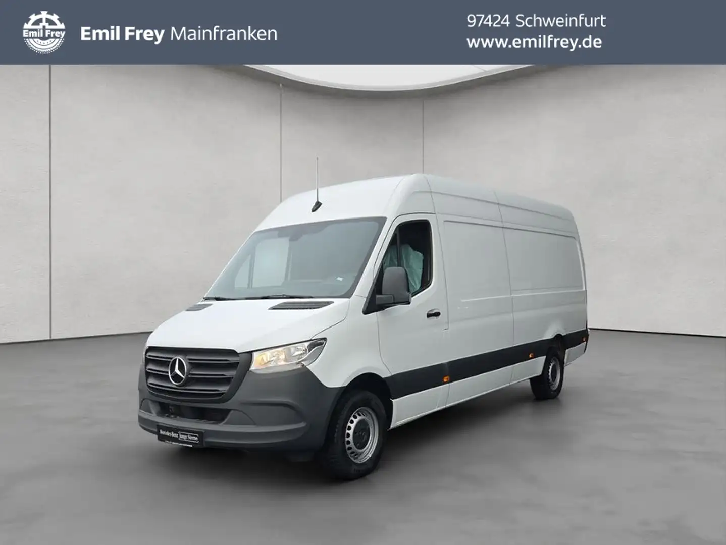 Mercedes-Benz 317 CDI Sprinter L3H2, Klima, Rückfahrkamera, MBUX Weiß - 1