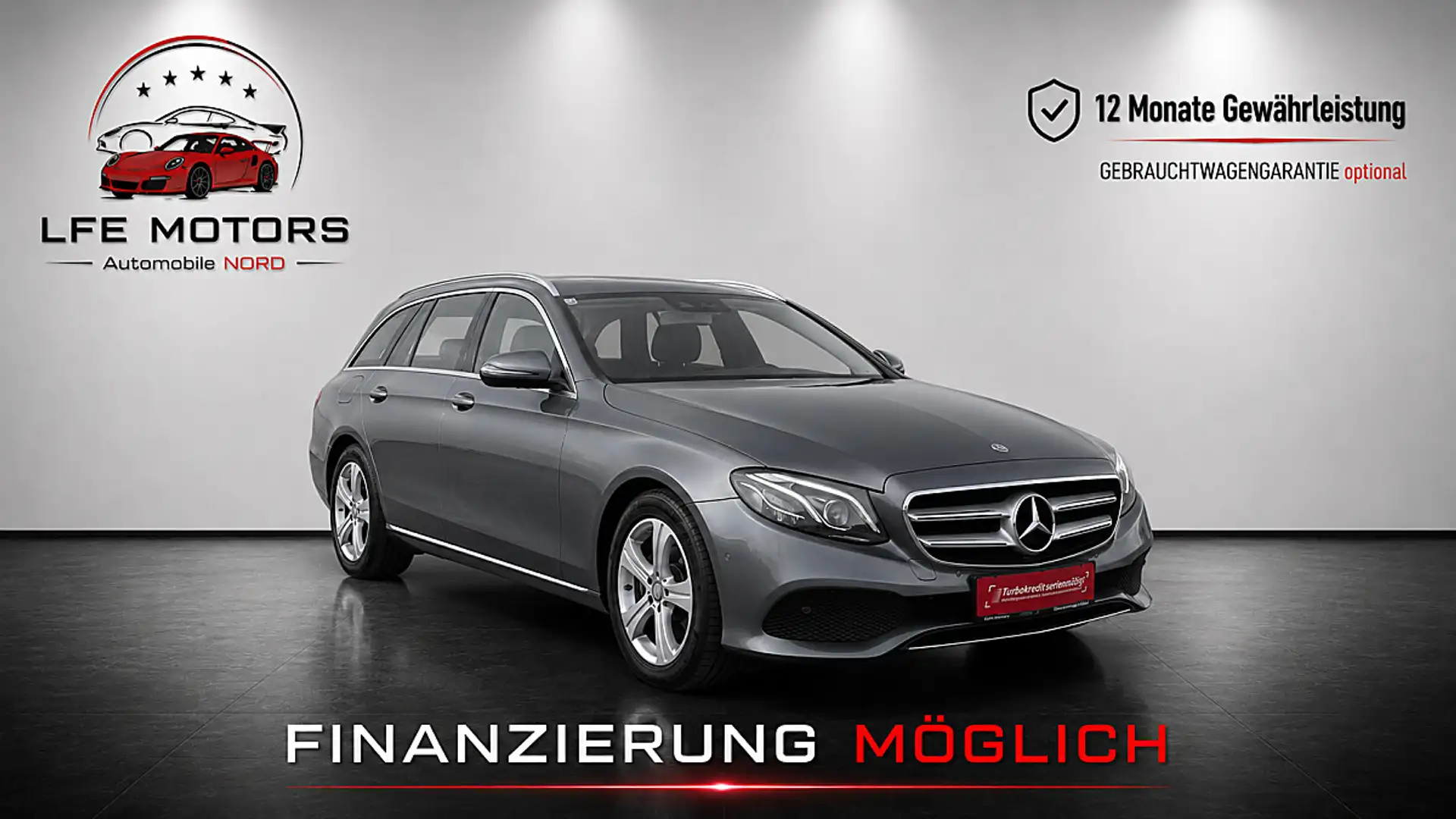 Mercedes-Benz E 220 d T Avantgarde Aut. - 1 BESITZ - volle HISTORY - Grau - 1