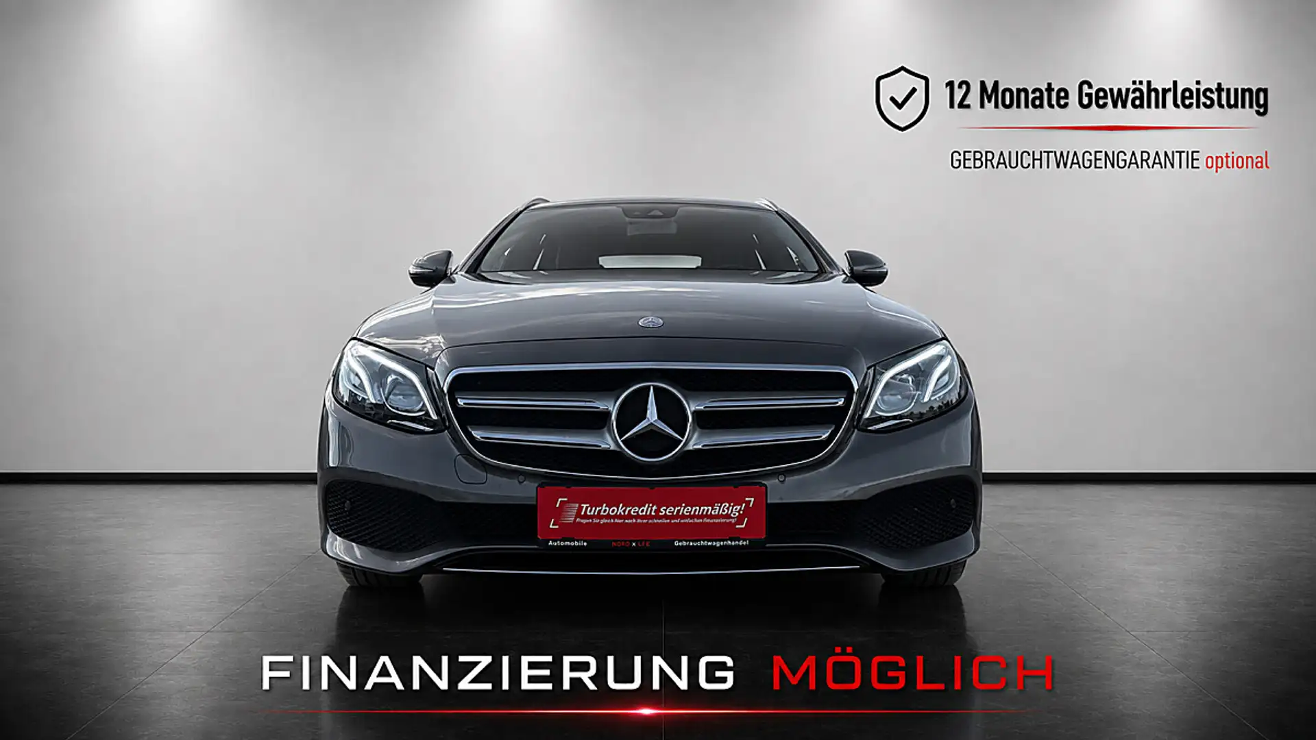 Mercedes-Benz E 220 d T Avantgarde Aut. - 1 BESITZ - volle HISTORY - Grau - 2