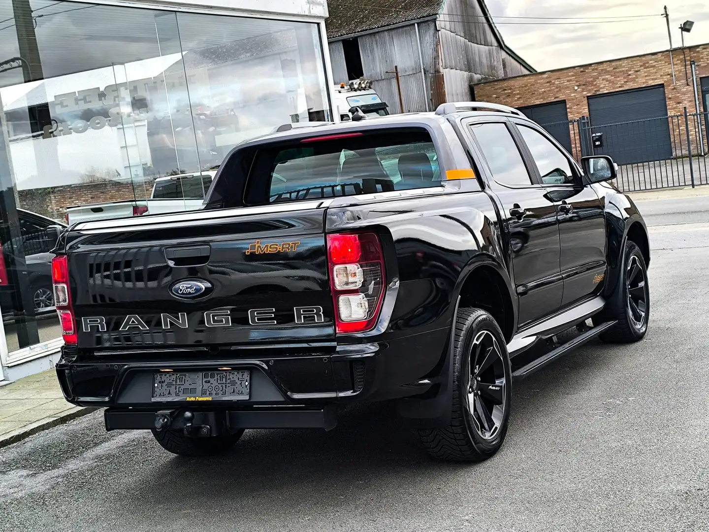 Ford Ranger 2.0 BiTURBO MS-RT EDITION SPECIAL MARCHE PIED ELEC Zwart - 2