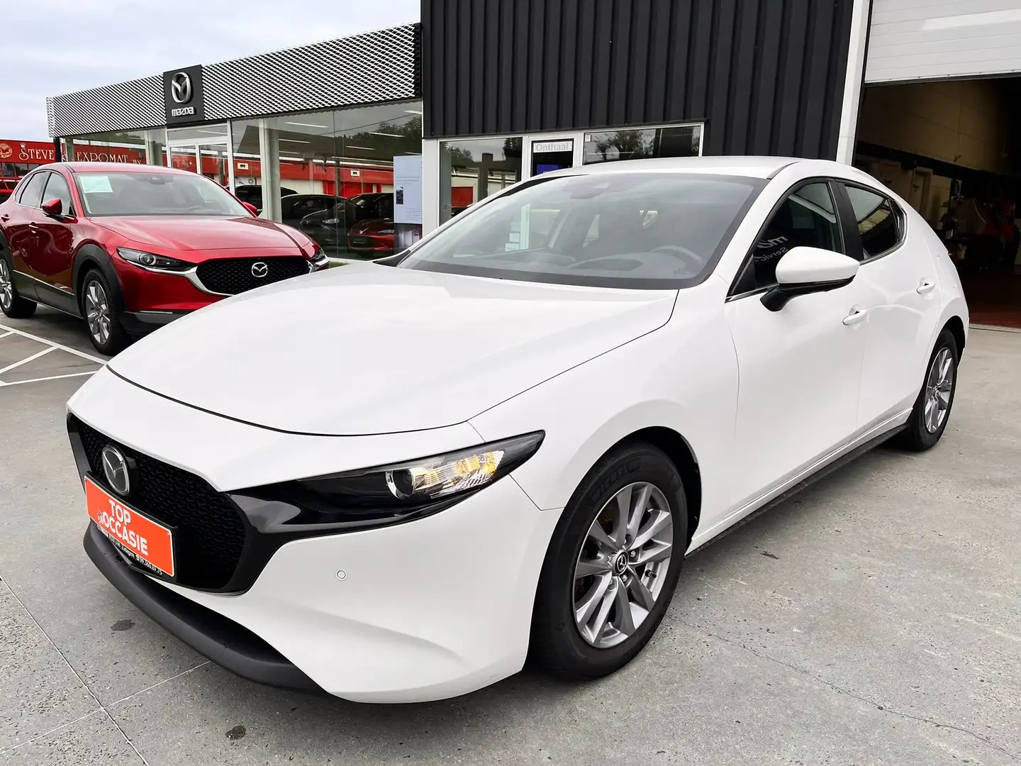 Mazda 3 3 SKYACTIV-G 2.0 M-Hybrid Blanc - 1