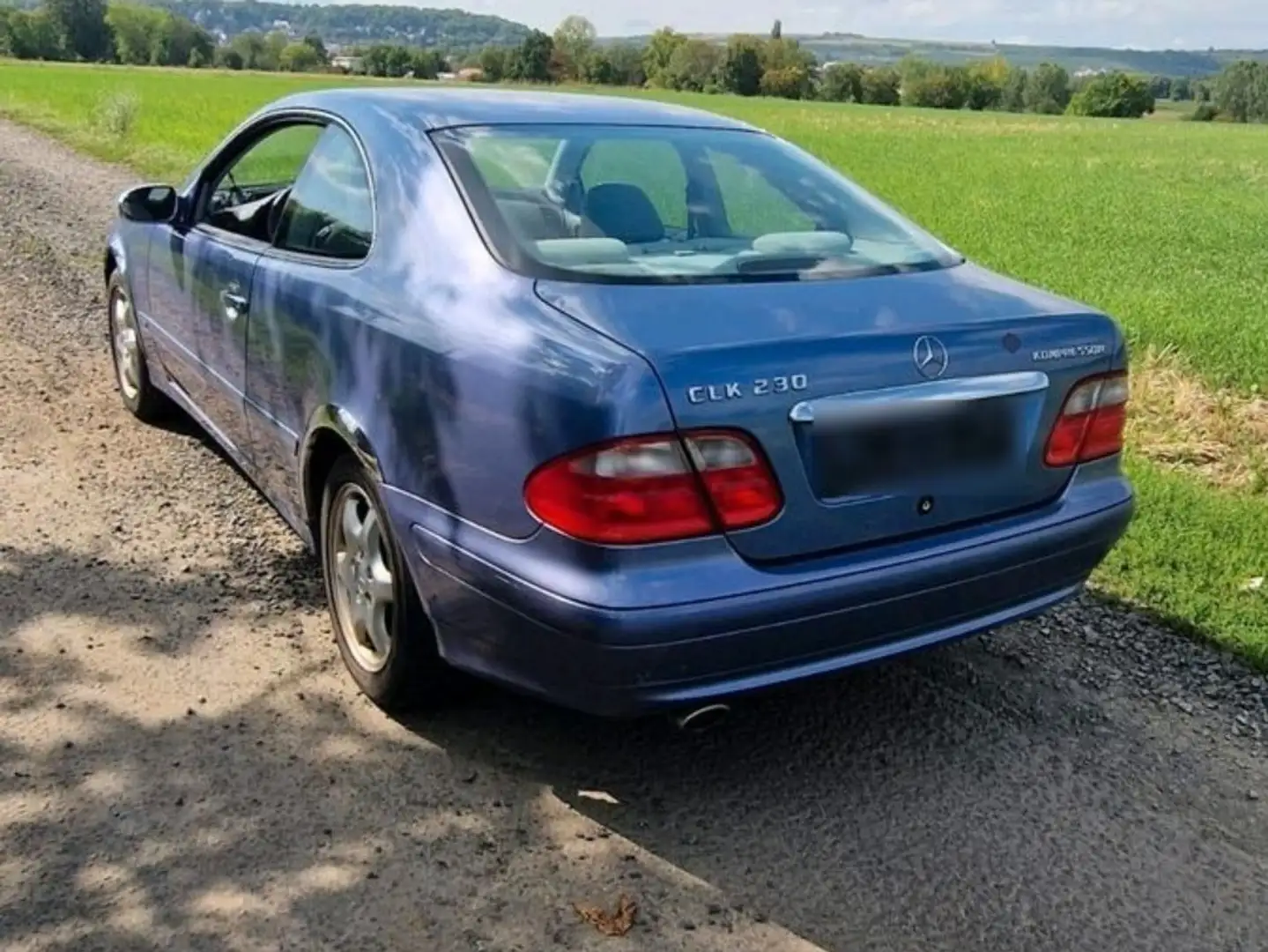 Mercedes-Benz CLK 230 Coupe Kompressor Elegance Bleu - 1