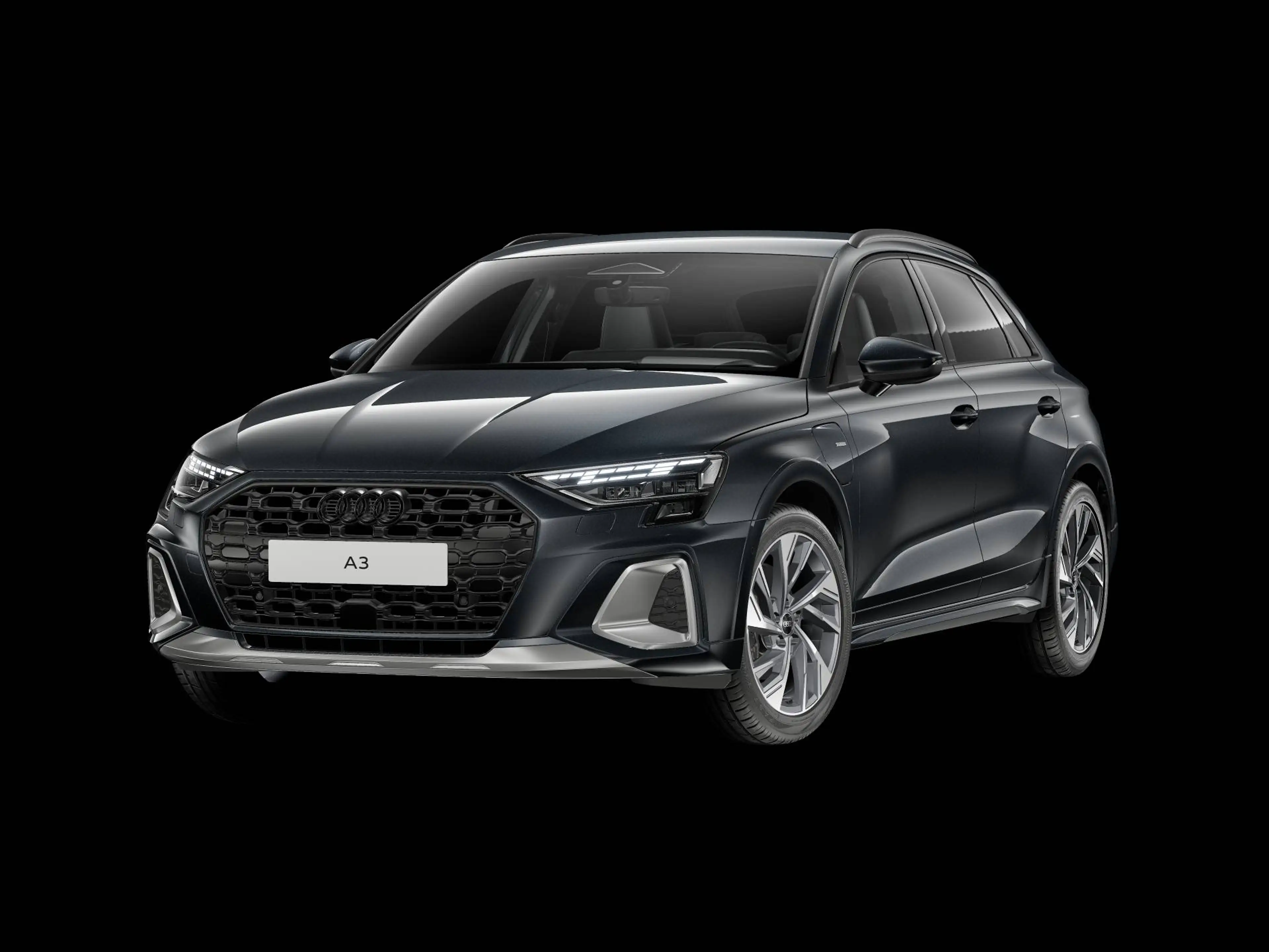 Audi A3 allstreet e-hybrid 150 kW, Modell 2027 mit curved Display, AHV, Tech Plus, S line Interieur