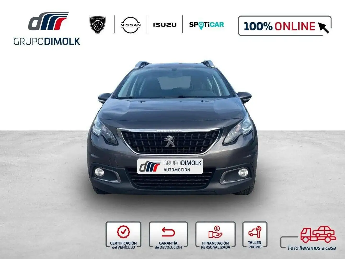 Peugeot 2008 1.5 BlueHDI S&S Style 100 Gris - 2