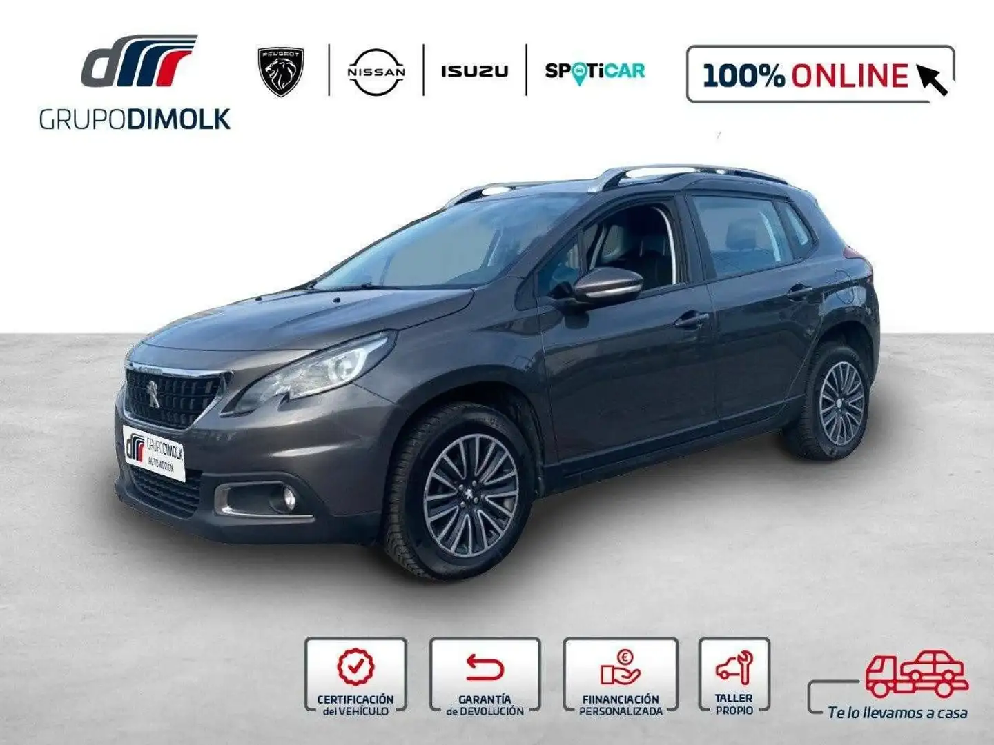Peugeot 2008 1.5 BlueHDI S&S Style 100 Gris - 1
