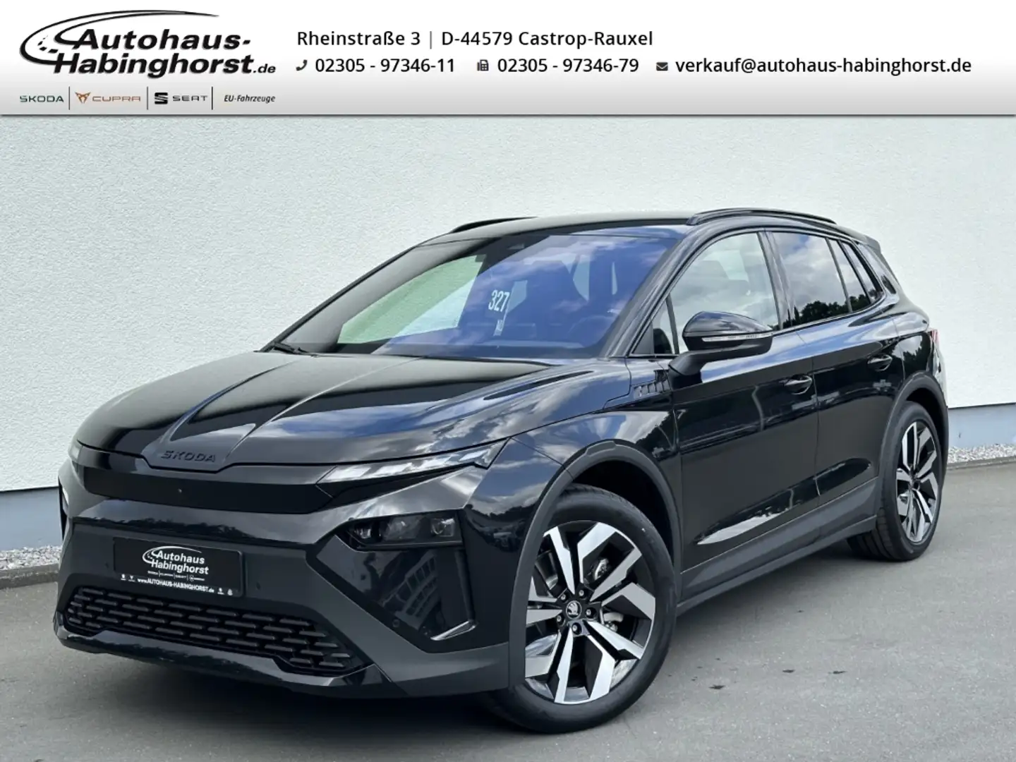 Skoda Elroq 85 - 82kWh Sportline 130 Jahre Edition AHK 360 Hea Negro - 1
