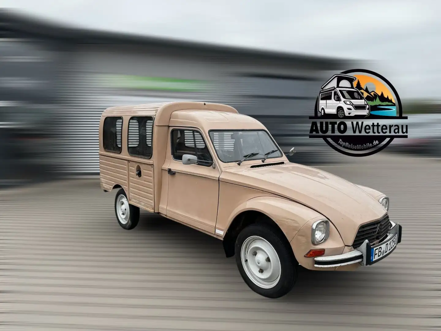 Citroen 2CV Akadiane Oldimer Béžová - 1
