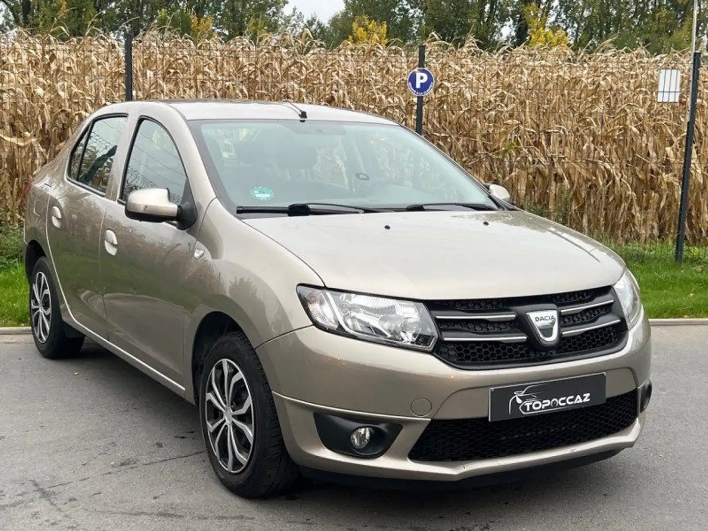 Dacia Logan 0.9 TCE 90CH ECO² CLIM * 77.000KM * 2013 * GARANTIE Beige - 2