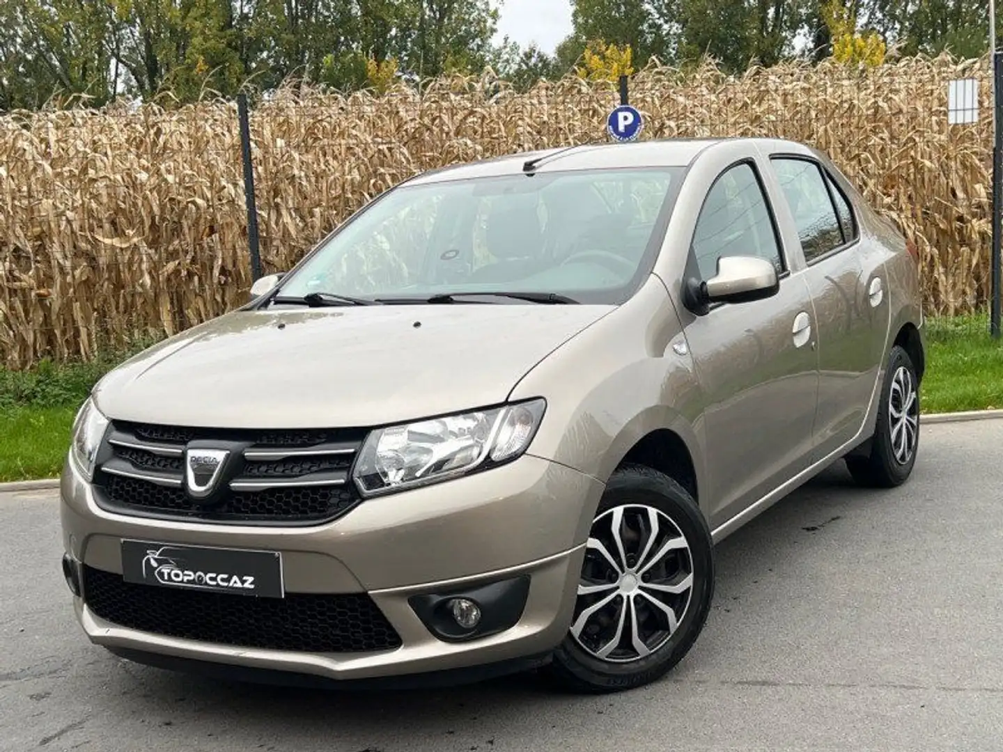 Dacia Logan 0.9 TCE 90CH ECO² CLIM * 77.000KM * 2013 * GARANTIE Beige - 1