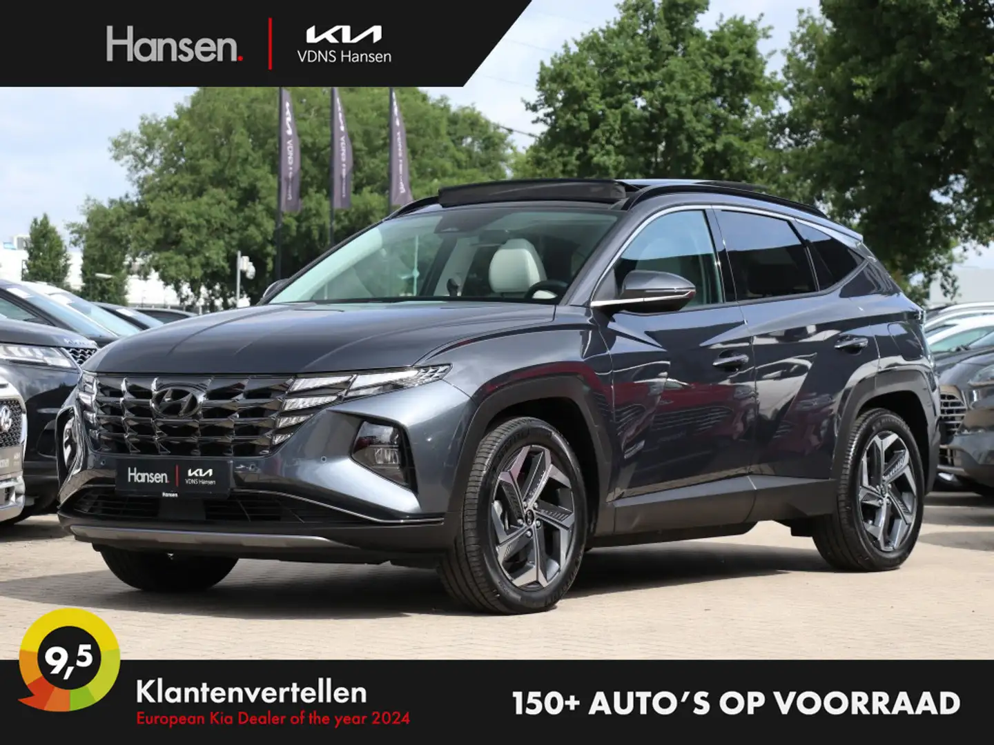 Hyundai TUCSON 1.6 T-GDI PHEV Premium Sky I Panoramadak I Leder I Gris - 1