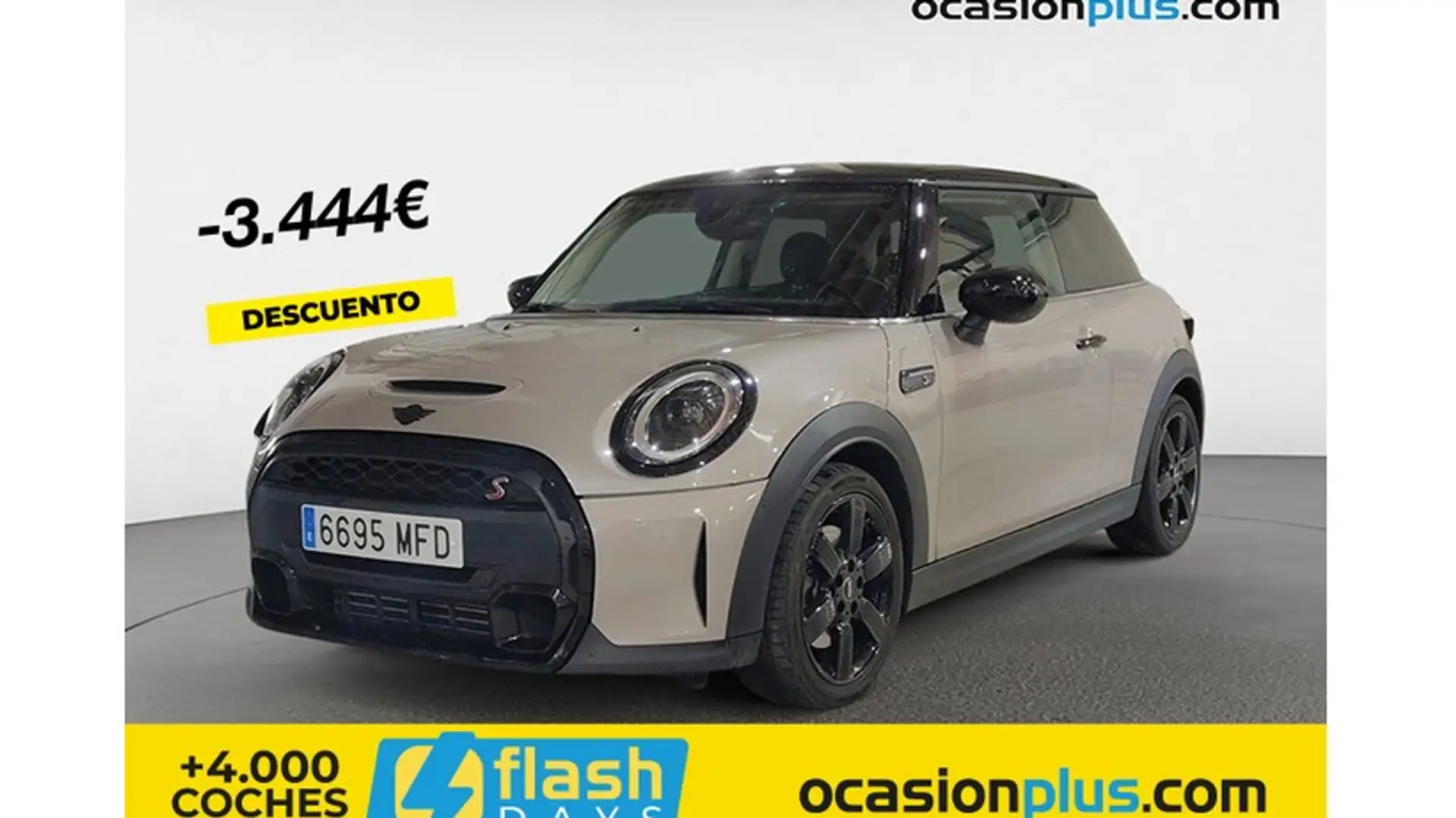 MINI Cooper S Aut. Gris - 1
