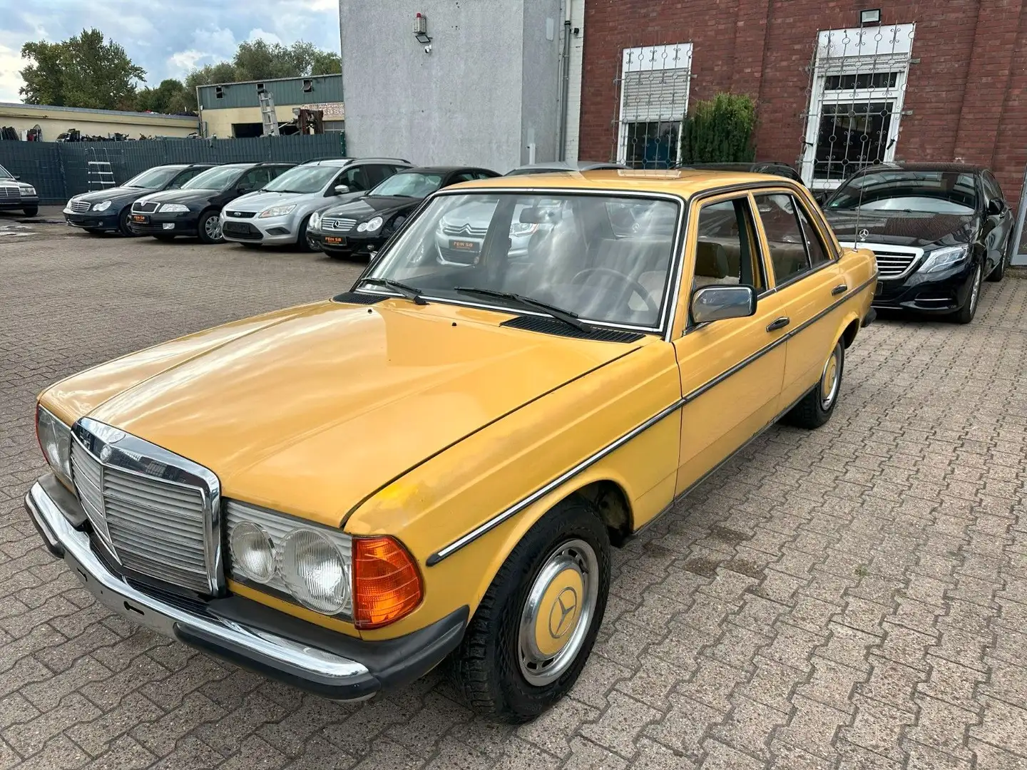 Mercedes-Benz 200 W123 HU/AU:01/2027 Gelb - 2