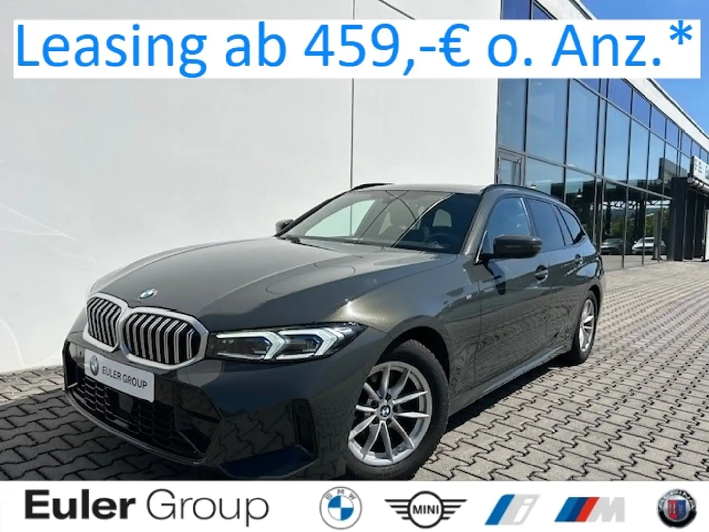 BMW 320 dA Touring M Sport Pano Memory ad.M-FW ACC HiFi LC Grau - 1
