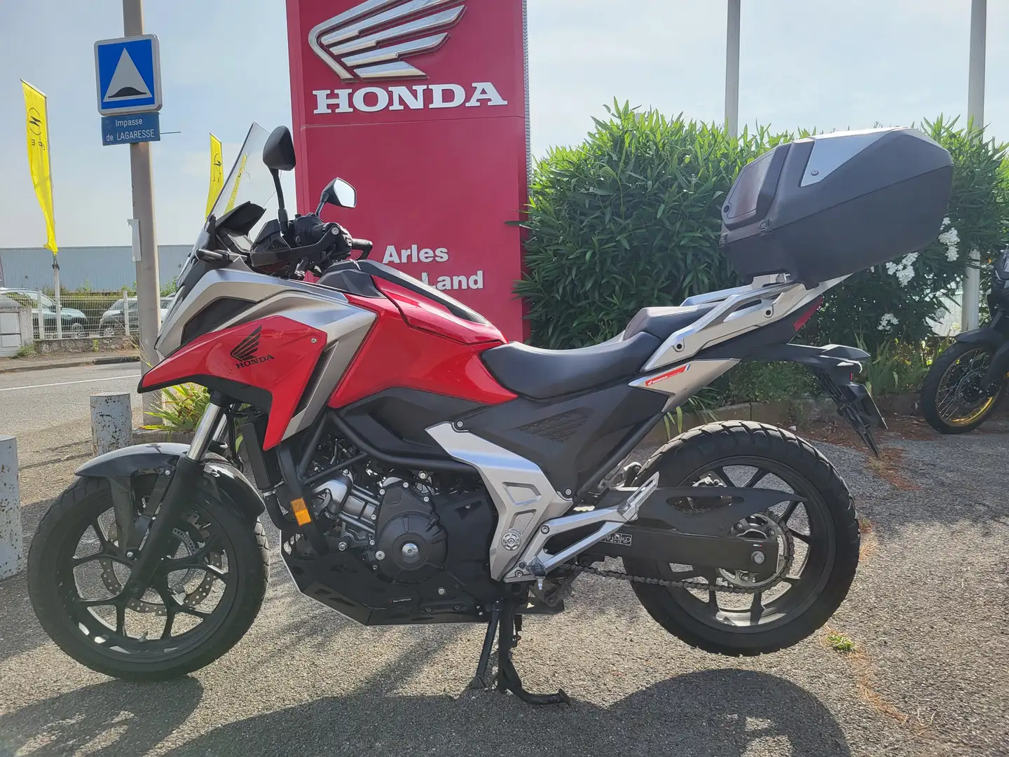 Honda NC 750 Červená - 1