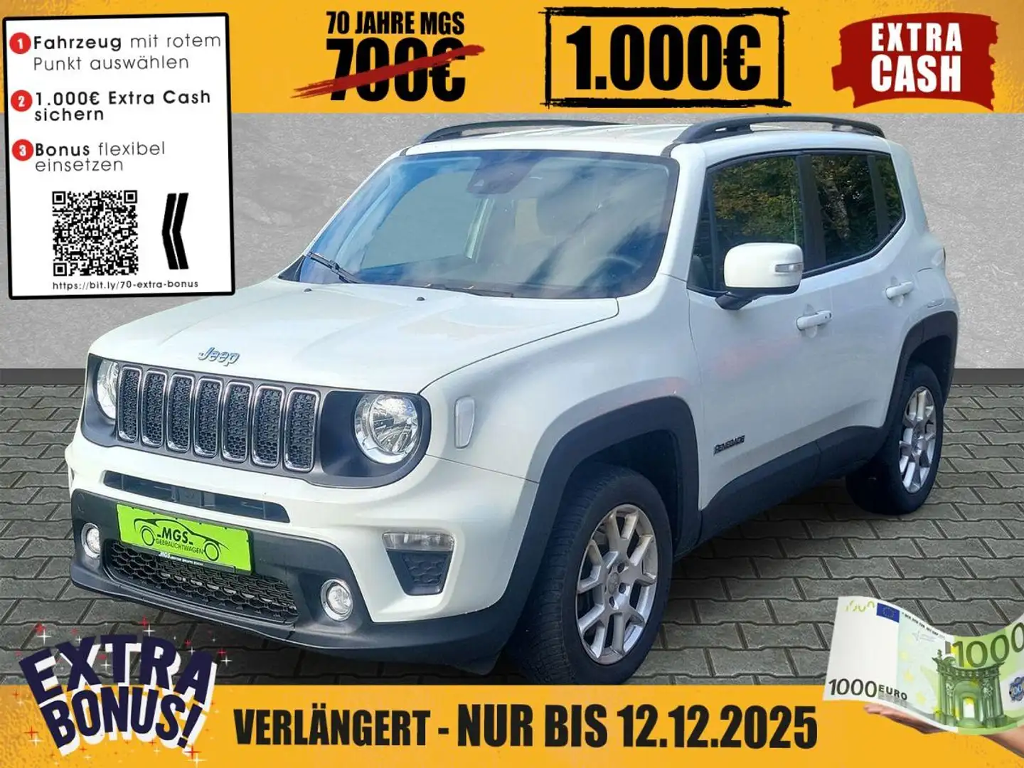 Jeep Renegade Limited Plug-In-Hybrid 4xe DAB Wit - 1