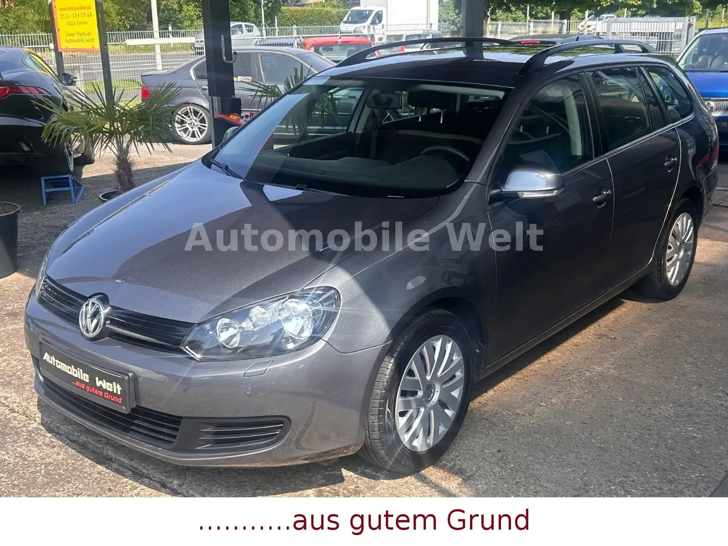 Volkswagen Golf 6 Variant 39.000km Klima Sitzheizung PDC Grau - 1
