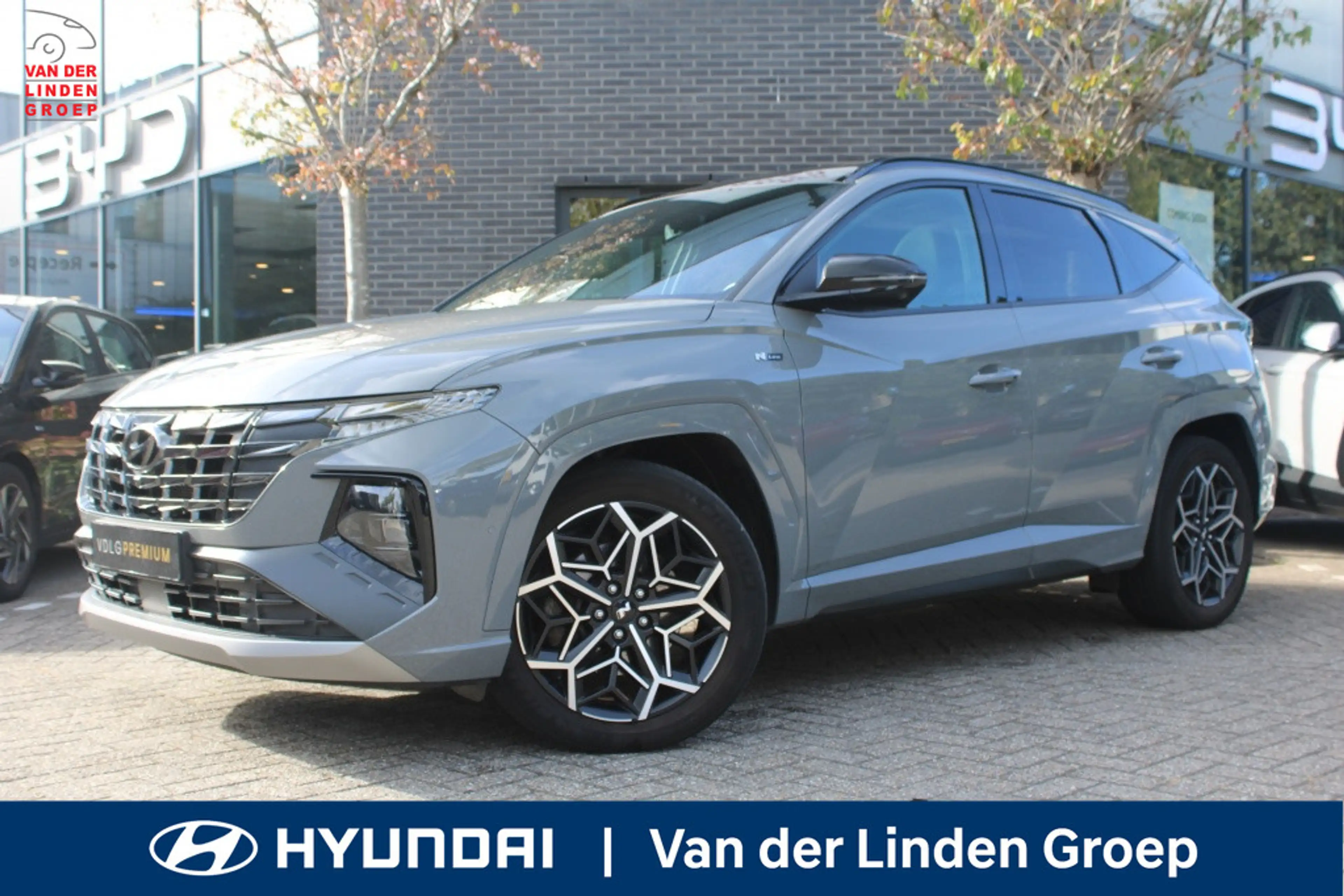 Hyundai TUCSON 1.6 T-GDI HEV N Line Sky 4X4 230PK! Full Option! "
