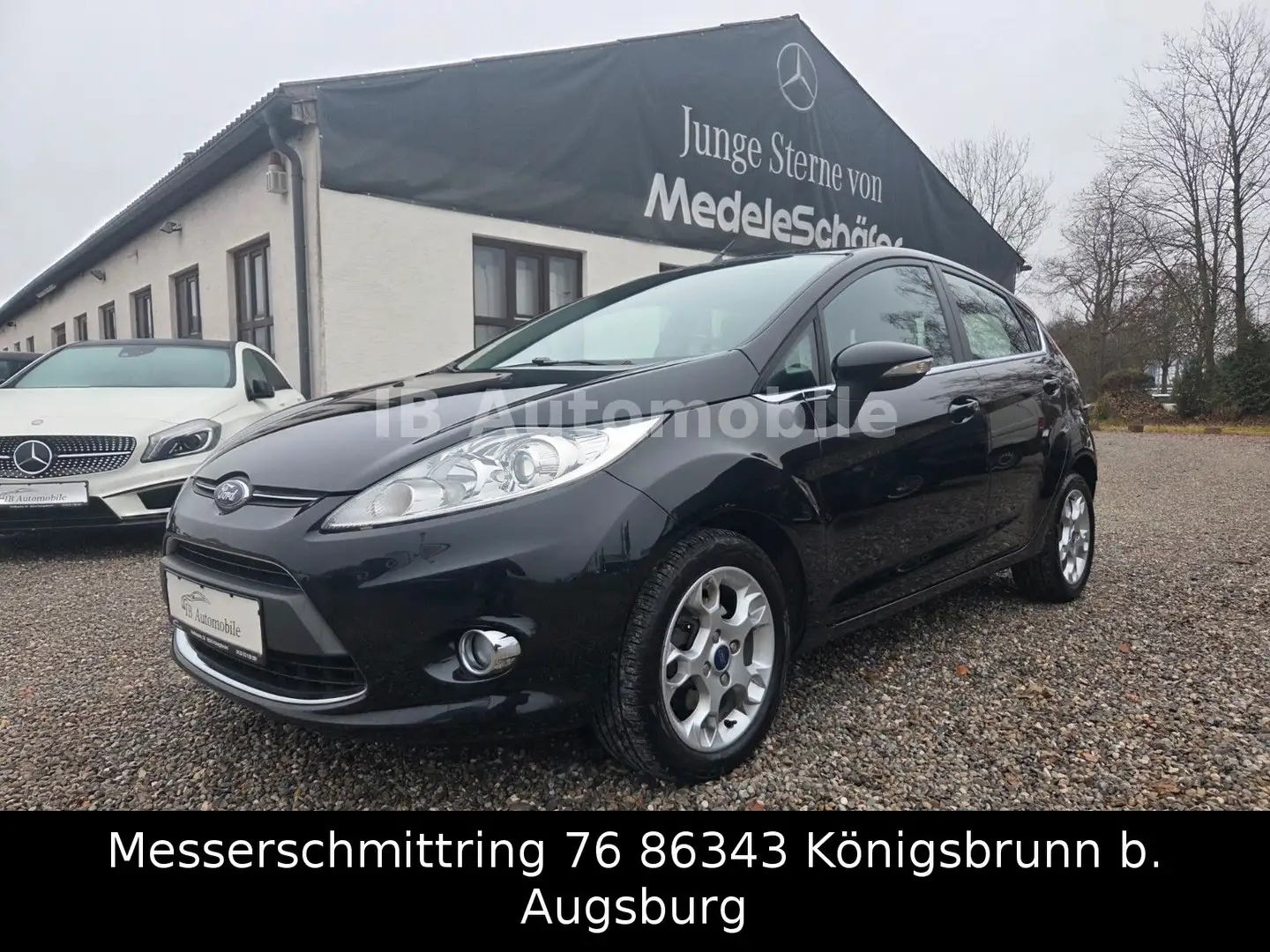 Ford Fiesta 1,4 TDCi Titanium PDC*Sitzh.*Klimaautoma Zwart - 1