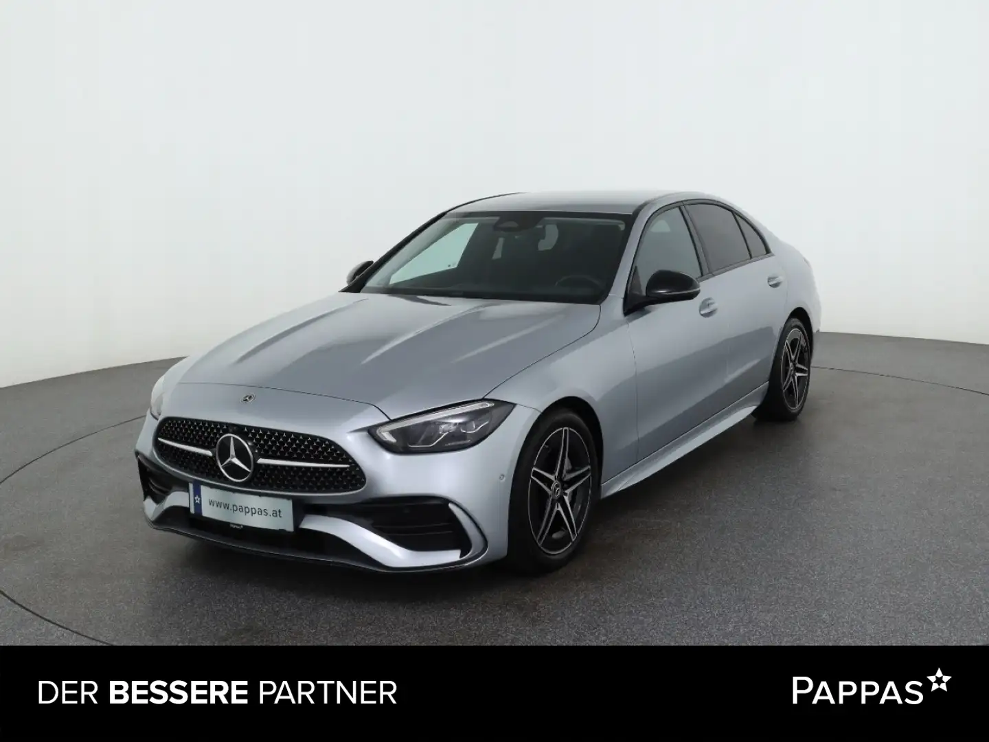 Mercedes-Benz C 200 d PTS Navi Cam LED SHZ Keyl Silber - 1