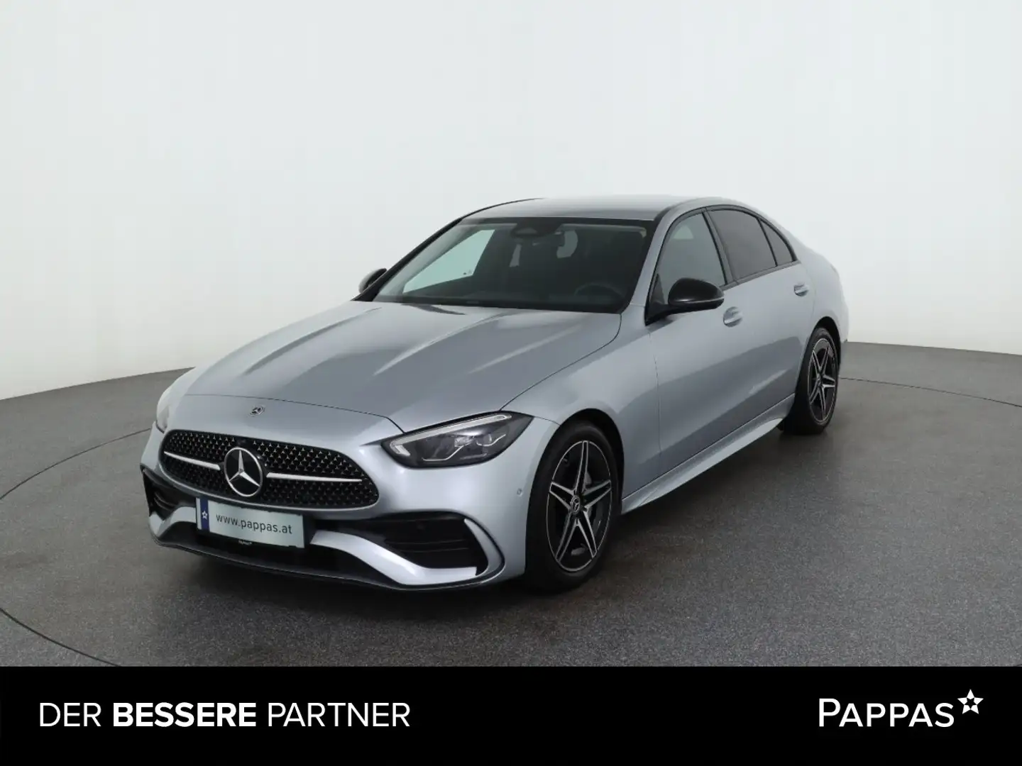 Mercedes-Benz C 200 d Navi SHZ Silber - 1