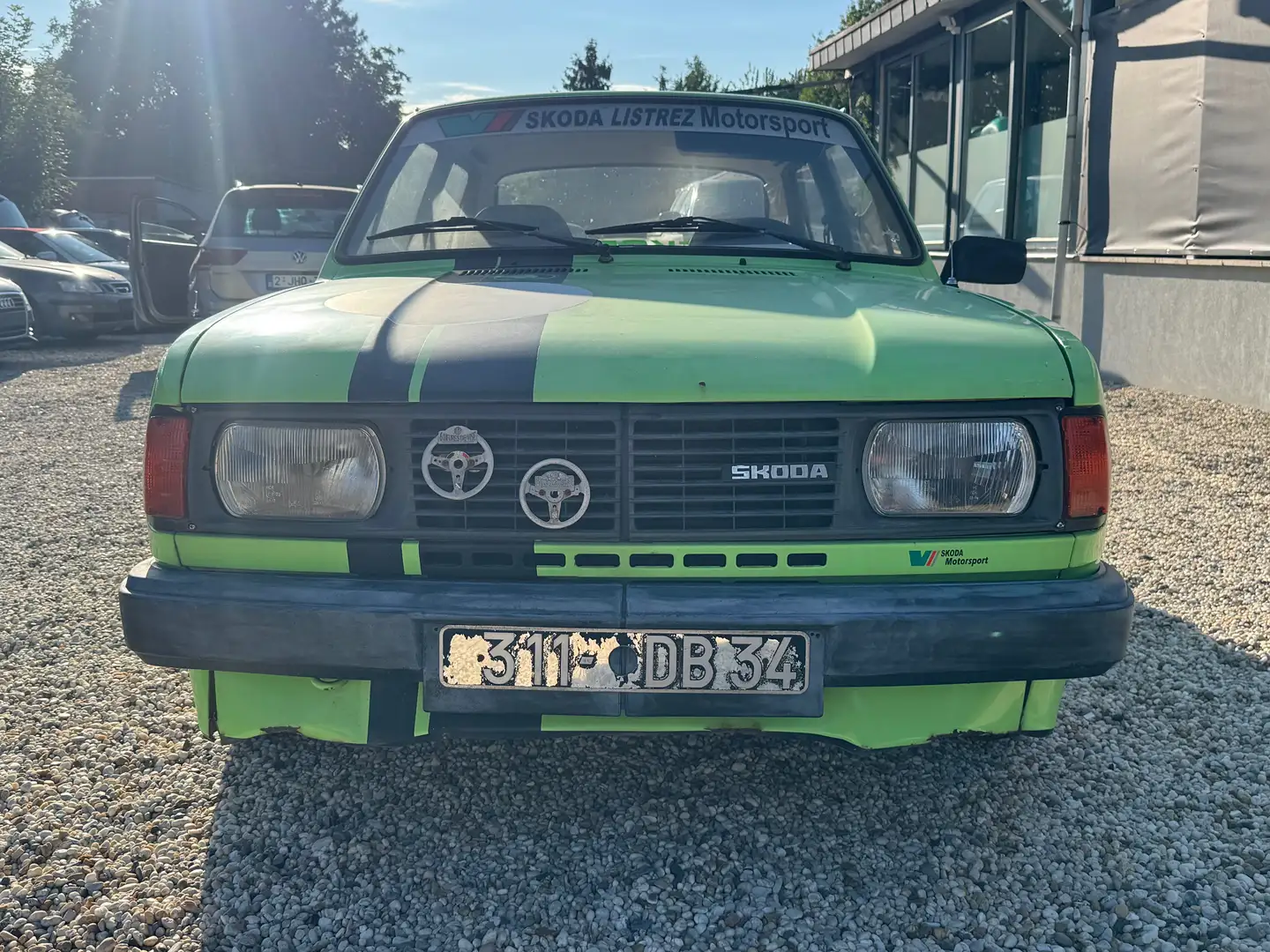 Skoda 105 ** 1984 ** A REDEMARRER Grün - 2