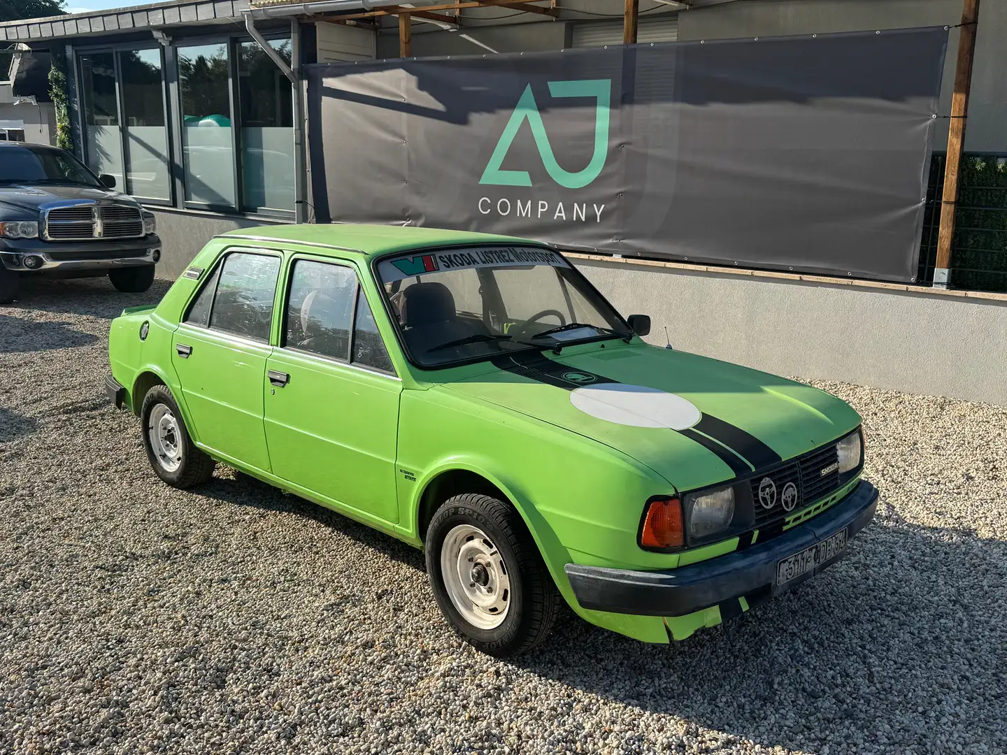 Skoda 105 ** 1984 ** A REDEMARRER Grün - 1