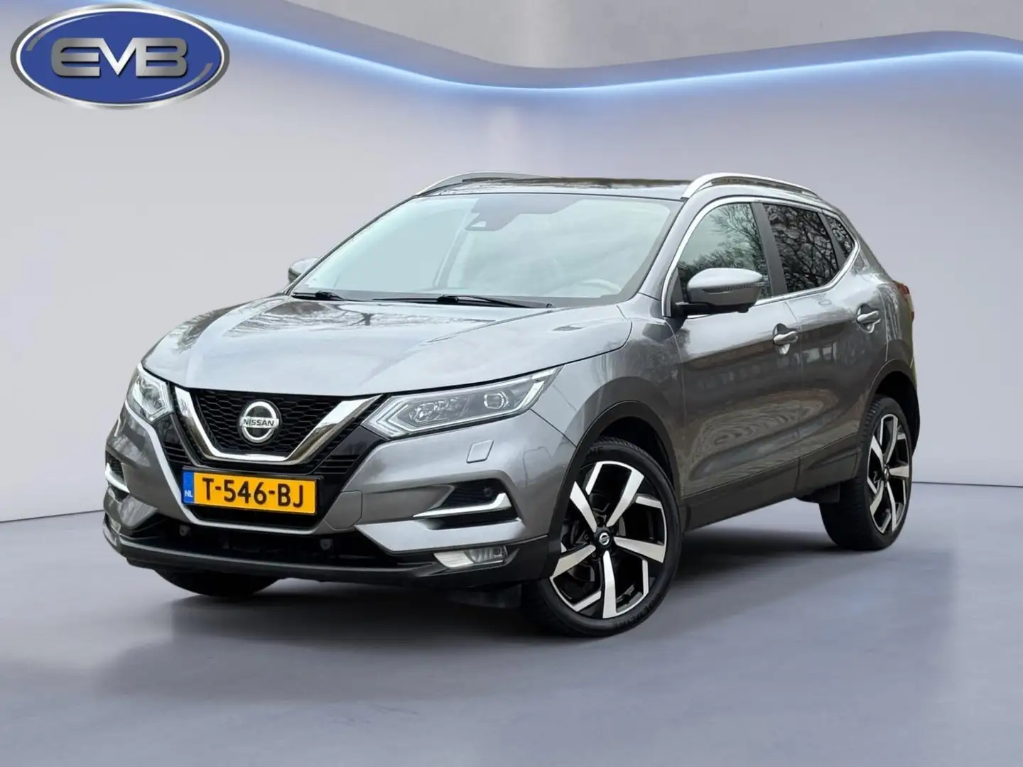 Nissan Qashqai 1.3 DIG-T 158pk TEKNA + AUTOMAAT, panoramadak, lux Grau - 1