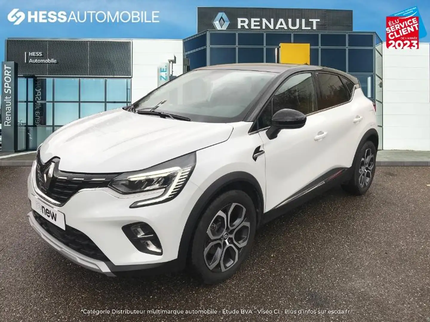 Renault Captur 1.6 E-Tech hybride rechargeable 160ch Intens -21 - 1