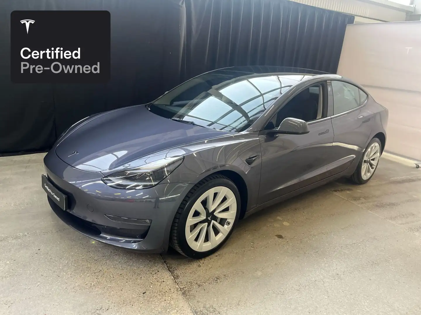 Tesla Model 3 Long Range AWD “Certified Pre-Owned” Argent - 1
