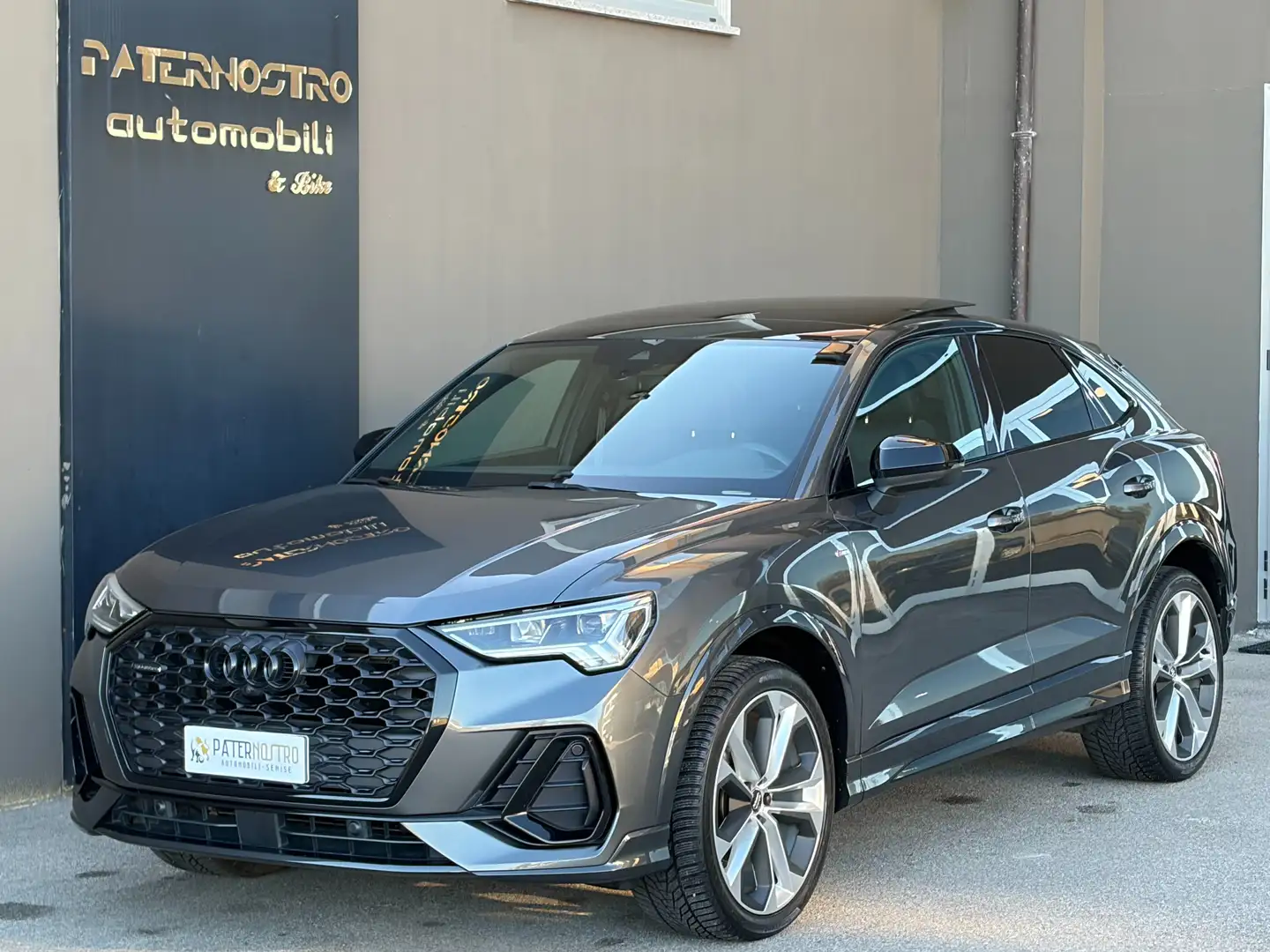 Audi Q3 Sportback 35 2.0 tdi S-Line quattro Manuale FULL Grigio - 1