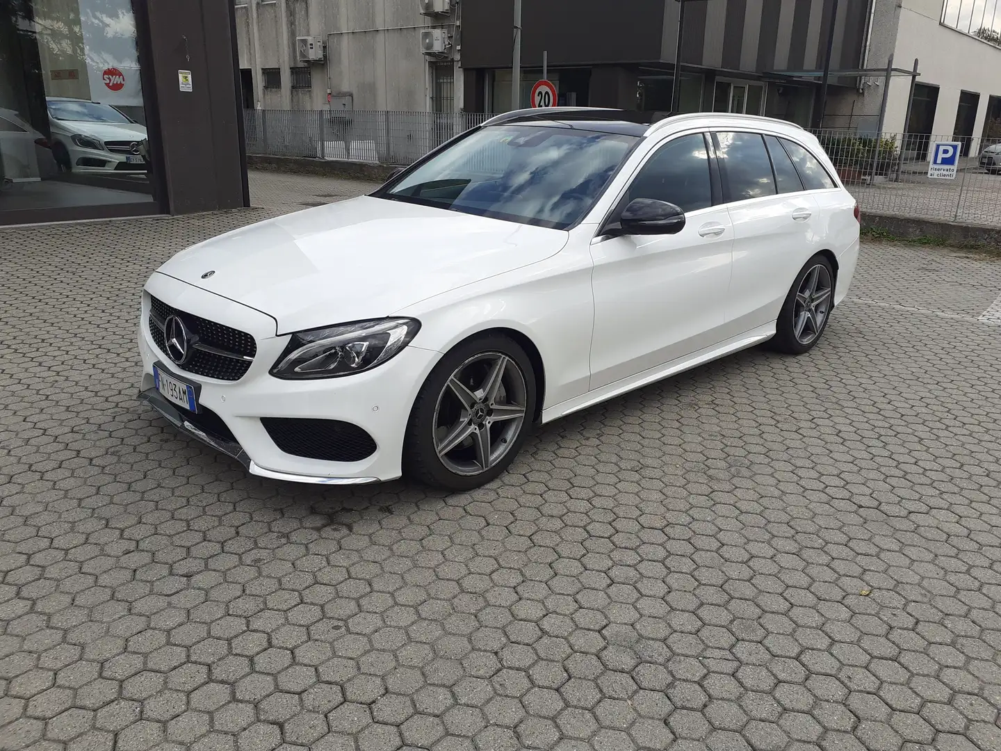 Mercedes-Benz C 250 Classe C-S205 2014 SW SW d Premium 4matic auto 9m Bianco - 2