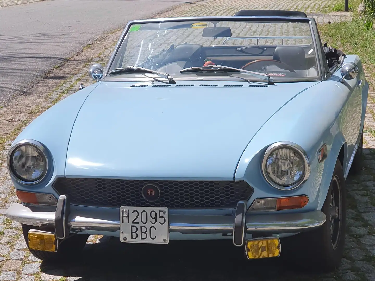 Fiat 124 Spider Sport spider Azul - 1