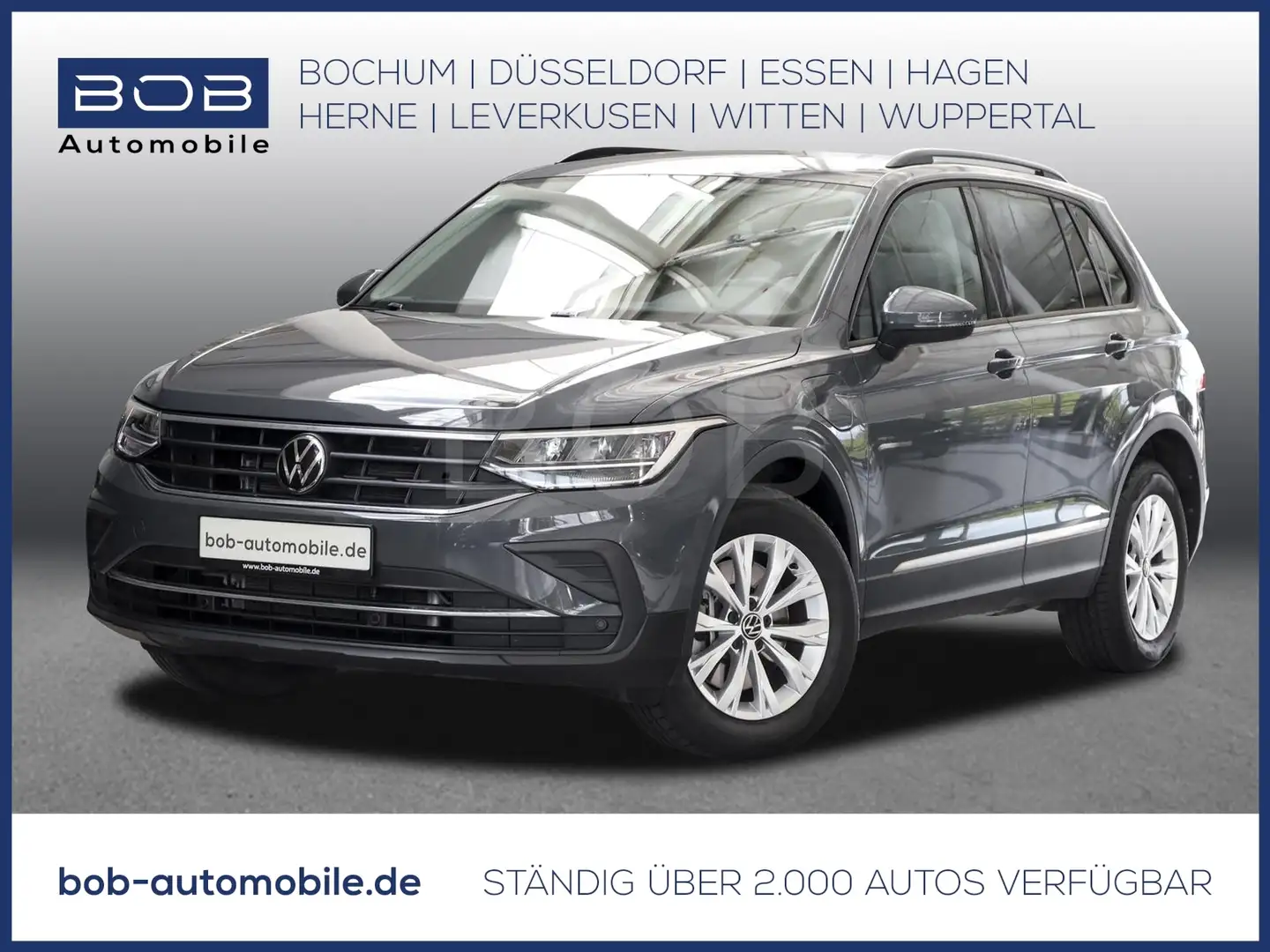 Volkswagen Tiguan 1.4 TSI eHybrid DSG Life LED CARPLAY PDC Grau - 1