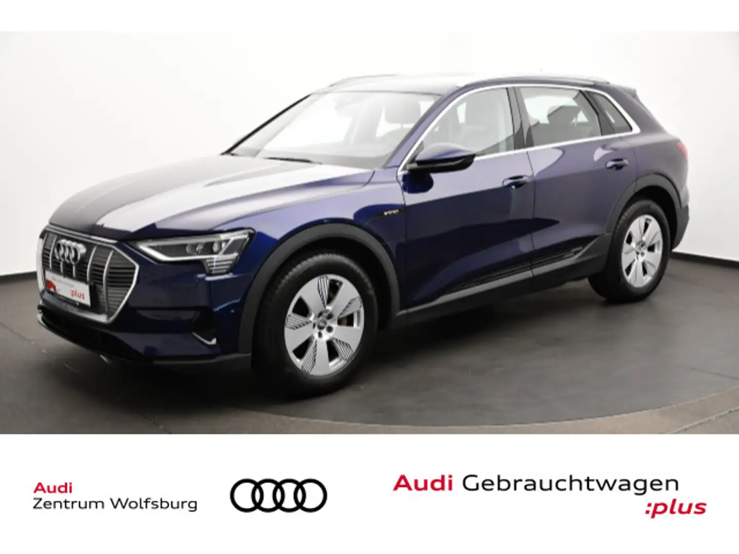 Audi e-tron 55 quattro AHK/Tempo/Rückfahrkam/ Blau - 1