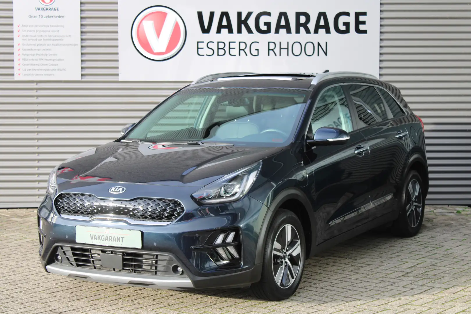 Kia Niro 1.6 GDi PHEV ExecutiveLine NAVI/CAM,LEER,JBL,SCHUI Blauw - 1