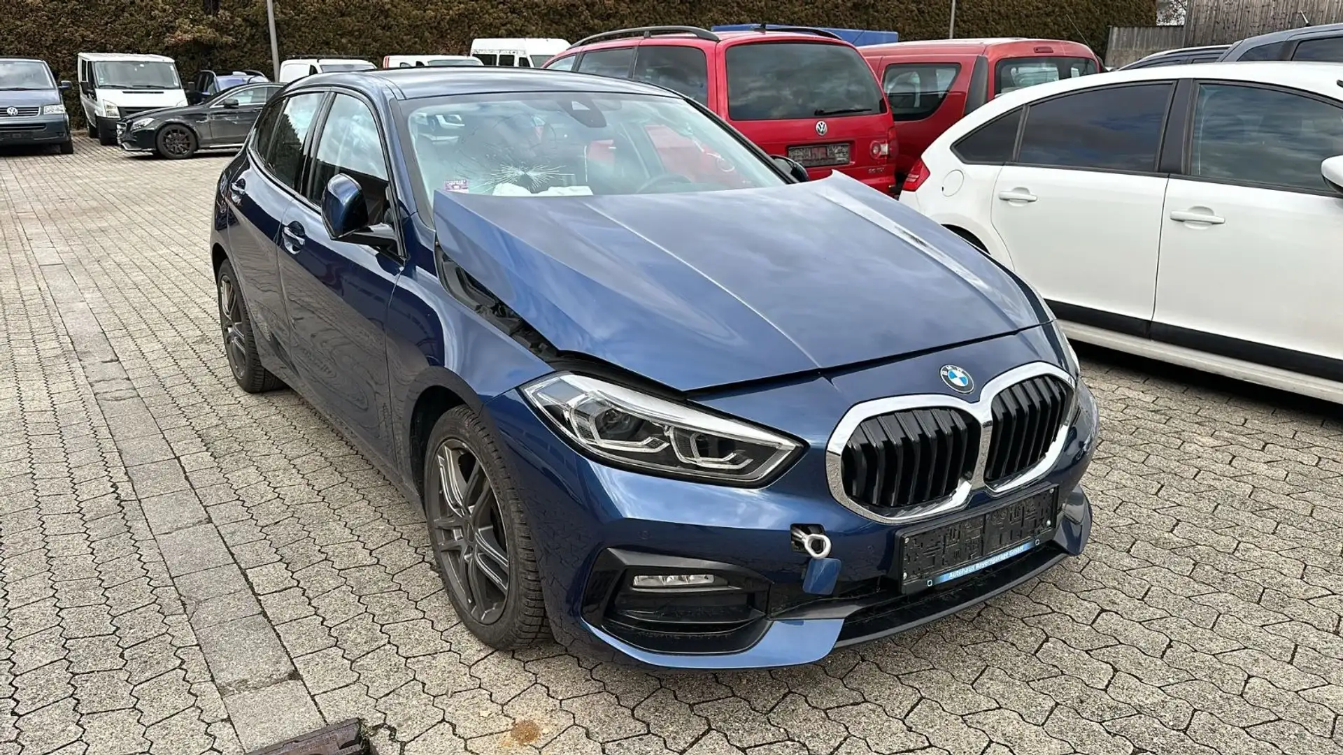 BMW 118 i Sport Line Blauw - 2