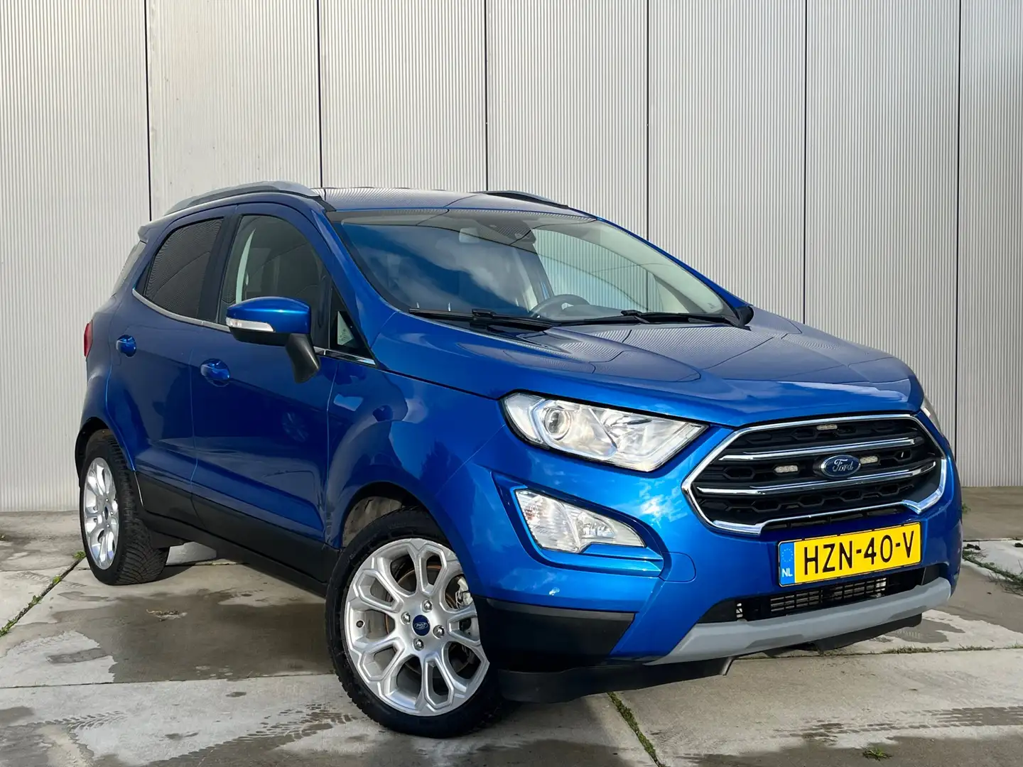 Ford EcoSport 1.0 EcoBoost Titanium / Apple Carplay Bleu - 2