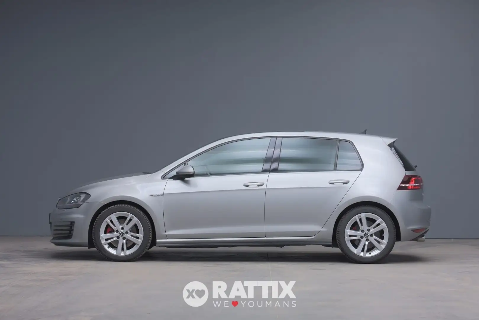 Volkswagen Golf GTD 2.0 TDI 184CV DSG + tetto panoramico apribile Grigio - 2