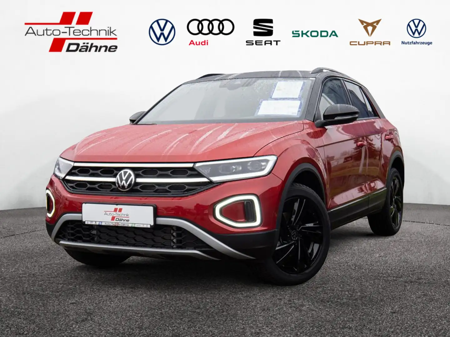 Volkswagen T-Roc 1.5 TSI Style SHZ KAMERA NAVI AHK ACC Rot - 1