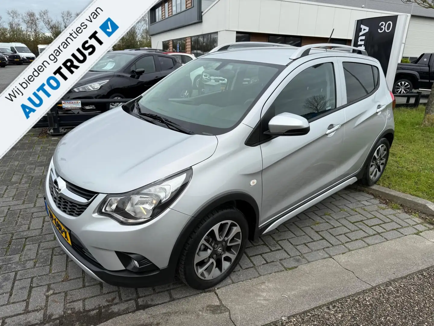 Opel Karl 1.0 Rocks Online Edition CRUISE,LMV,AIRCO,HOGE ZIT Grijs - 1