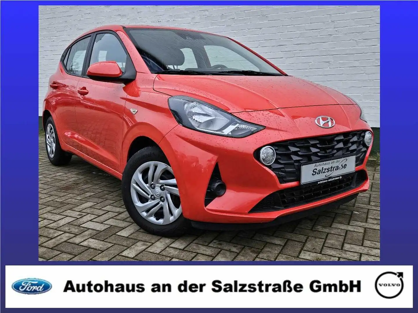 Hyundai i10 1.0*Klima*Tempomat*Android*CarPlay Rot - 1